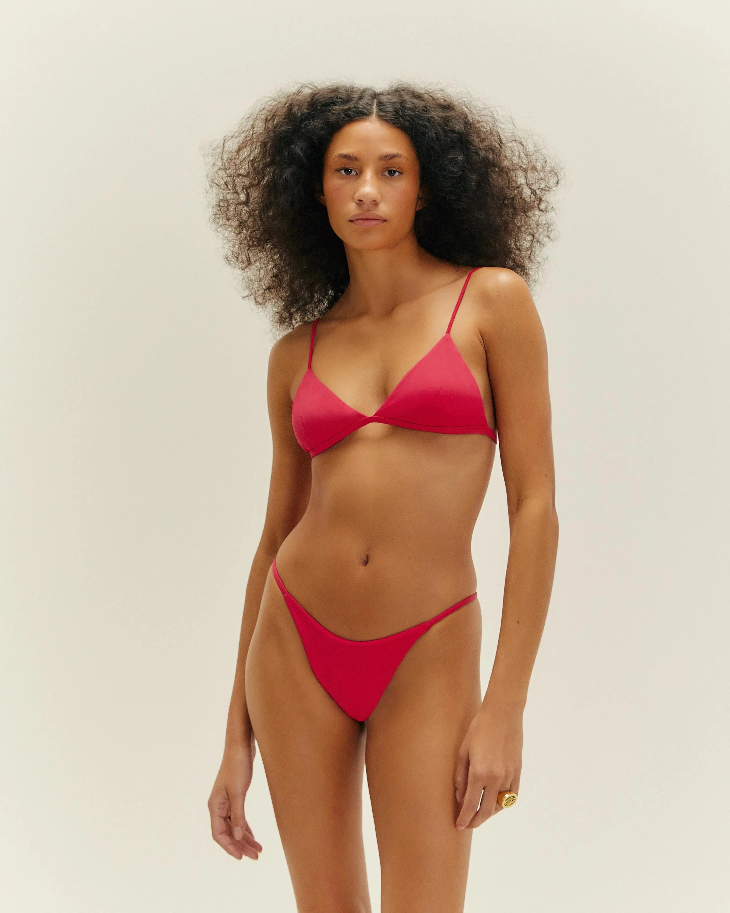 ADJUSTABLE OLIVIA TOP INTENSE PINK - Image 3