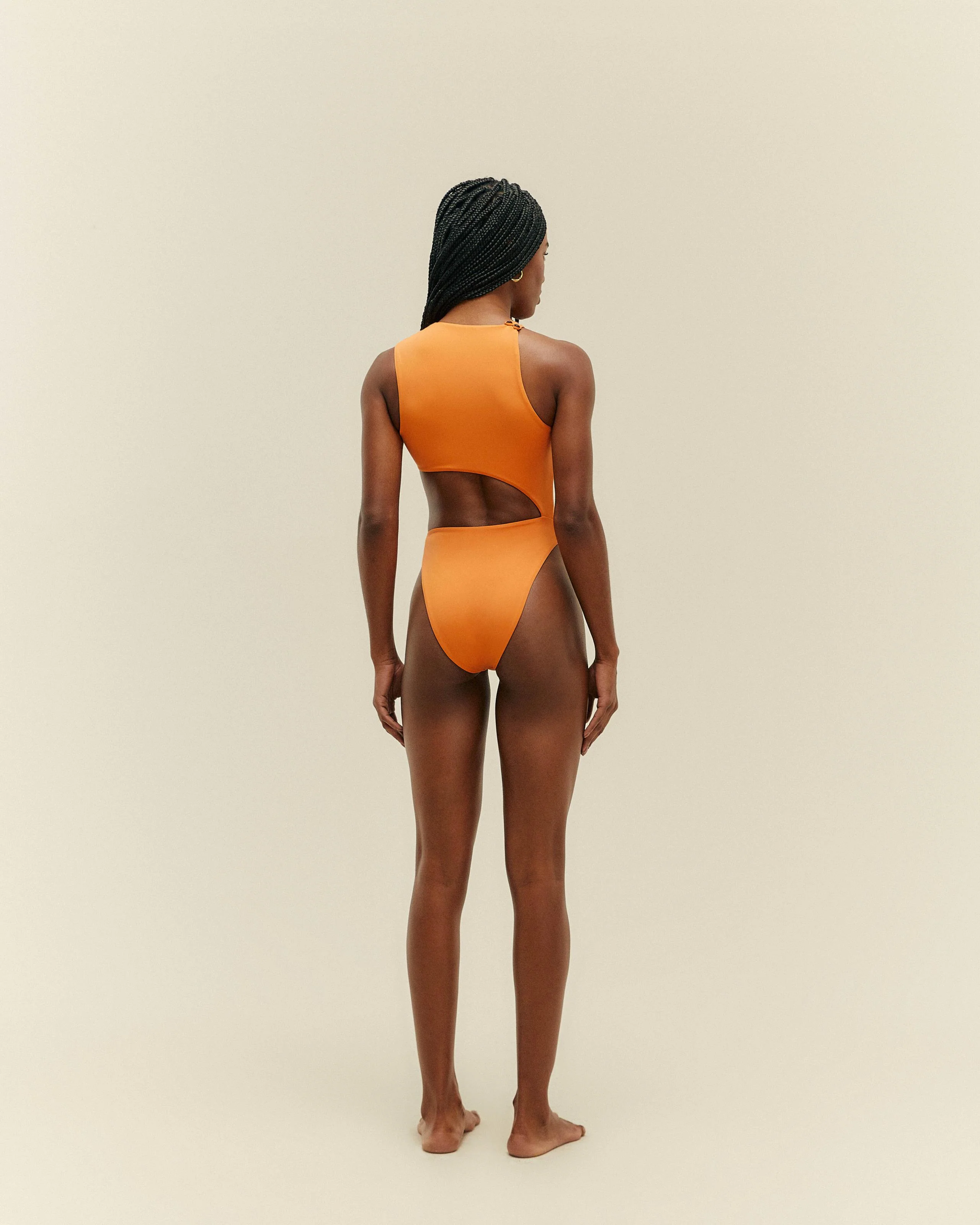 ADRIANA SWIMSUIT APRICOT - Image 2