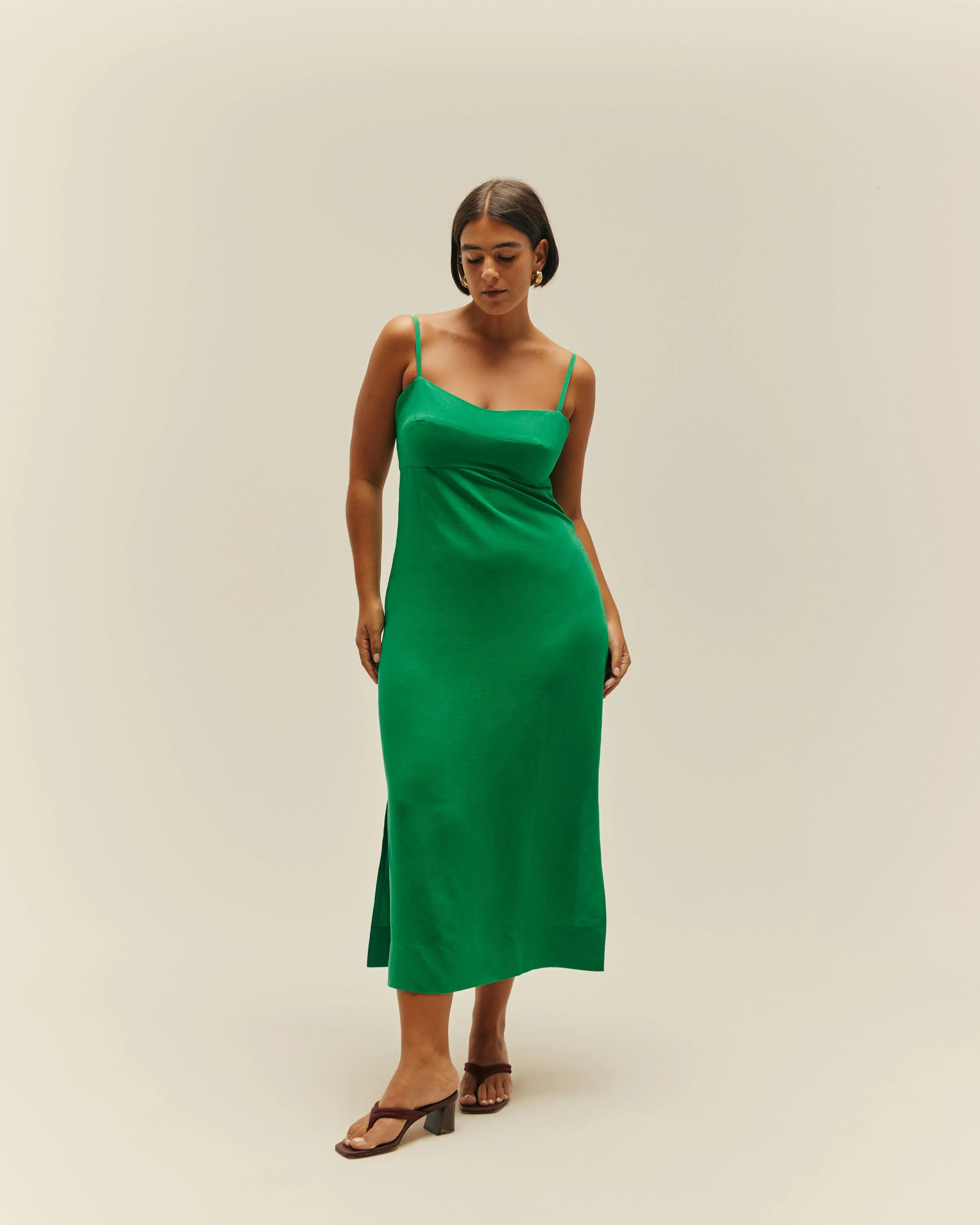 AGATHA DRESS DIGITAL GREEN - Image 2