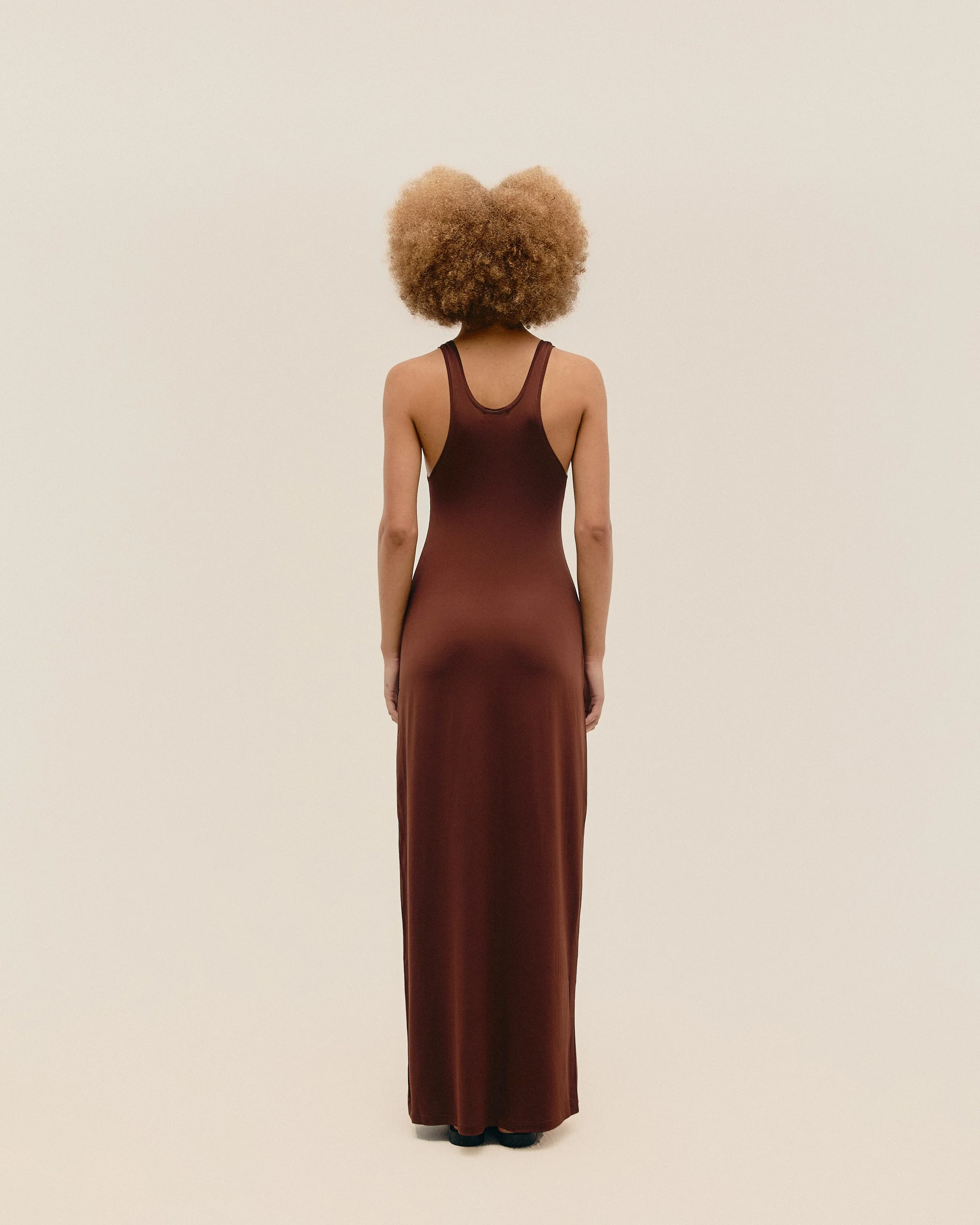 ANA DRESS. BRAUNA BROWN - Image 2