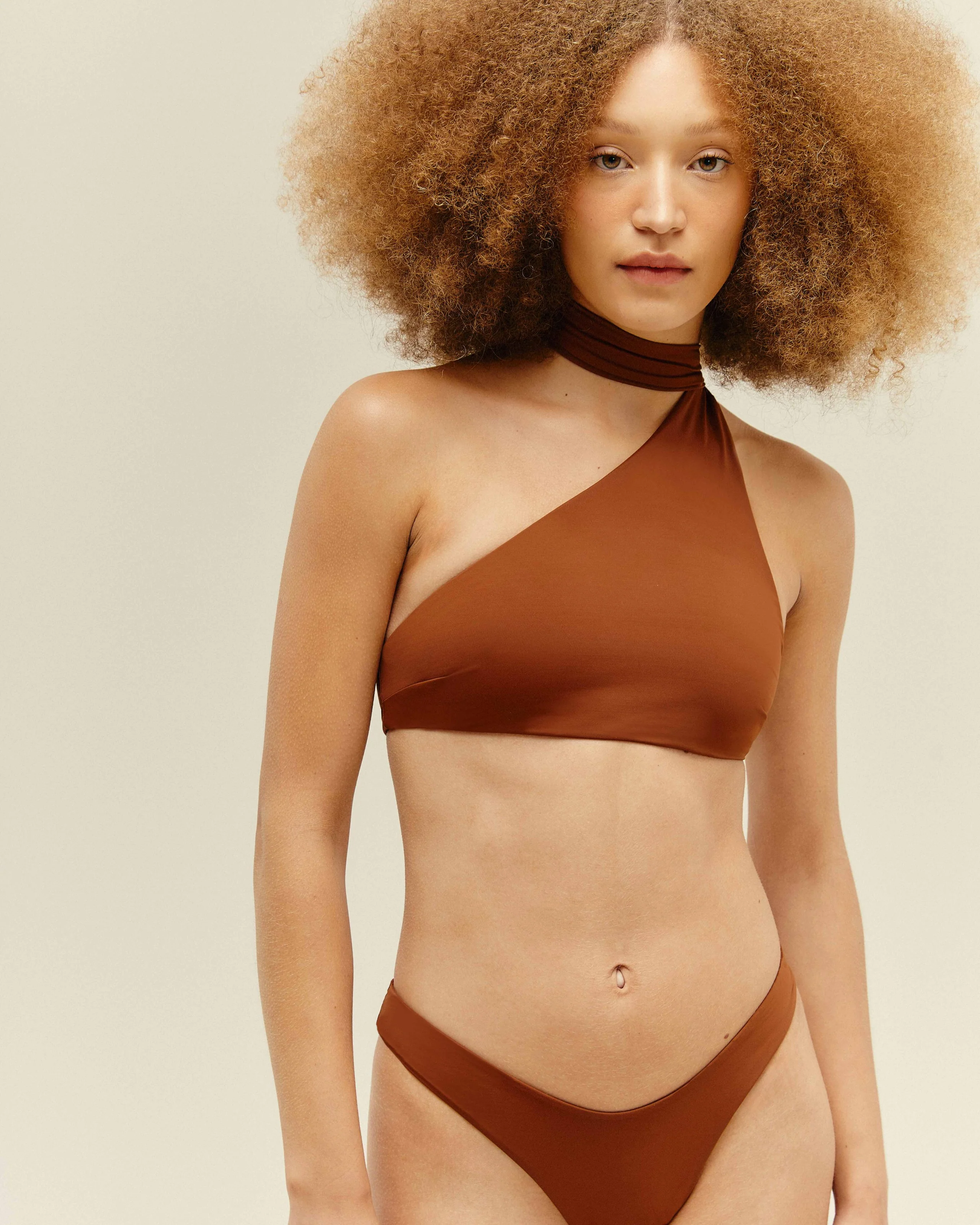 ANGELINA TOP MID BROWN - Image 4