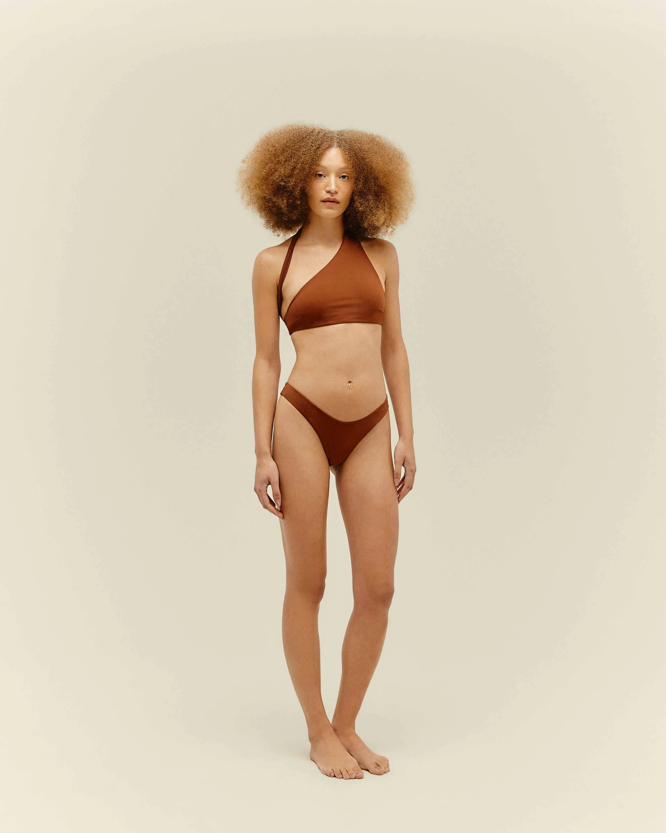 ANGELINA TOP MID BROWN - Image 5