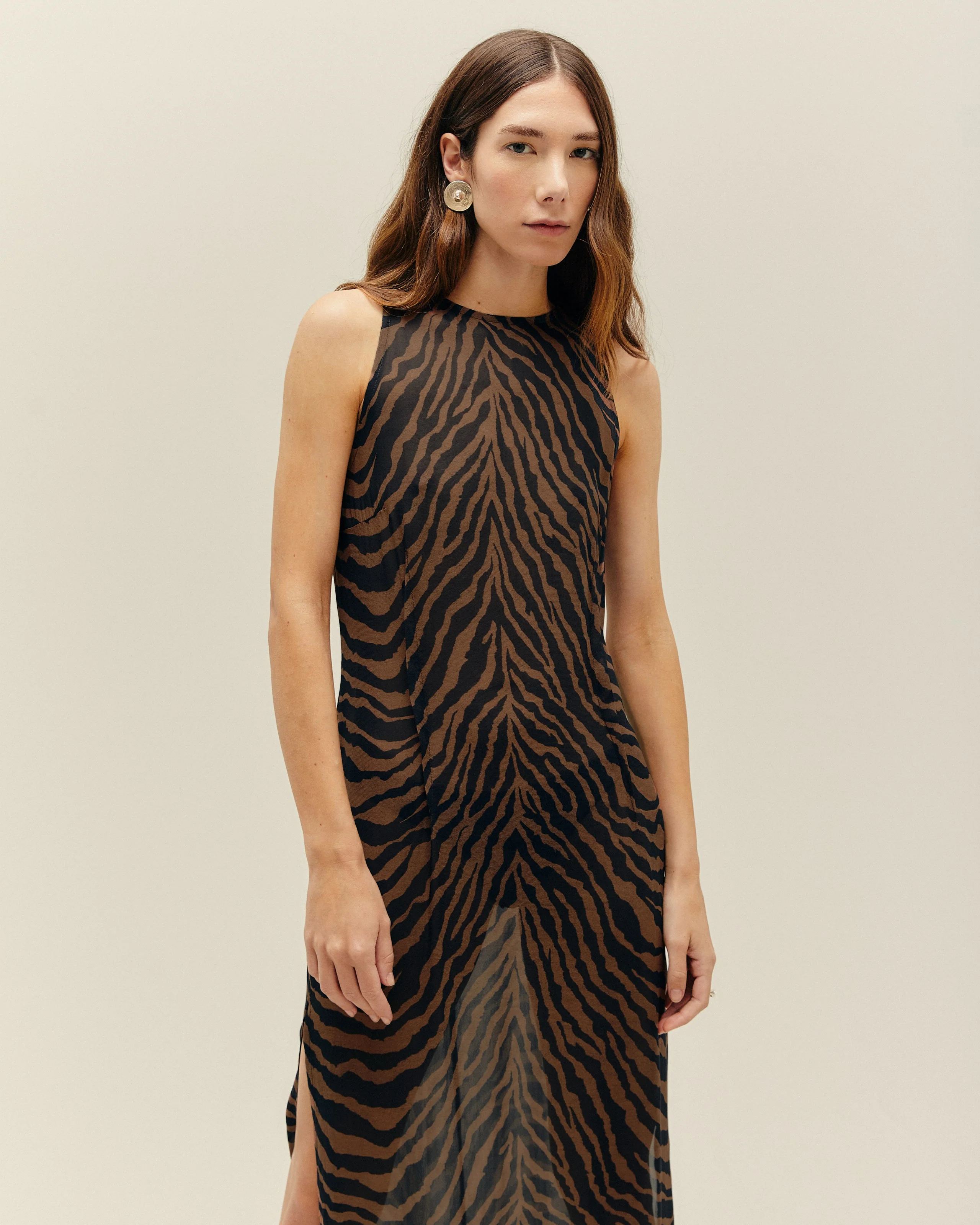 BARBARA DRESS TIGER - Image 5