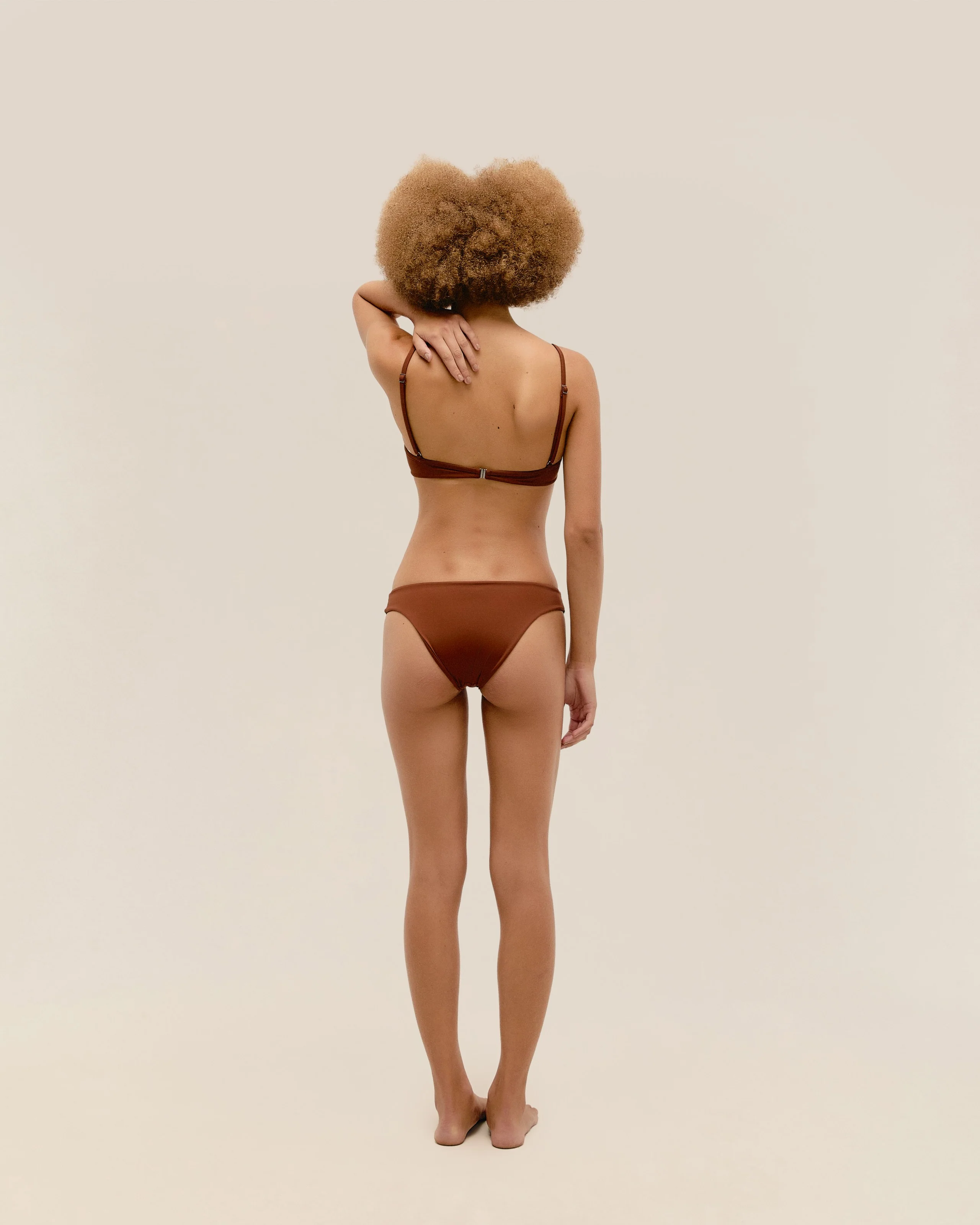 BASIC BOTTOM MID BROWN - Image 2