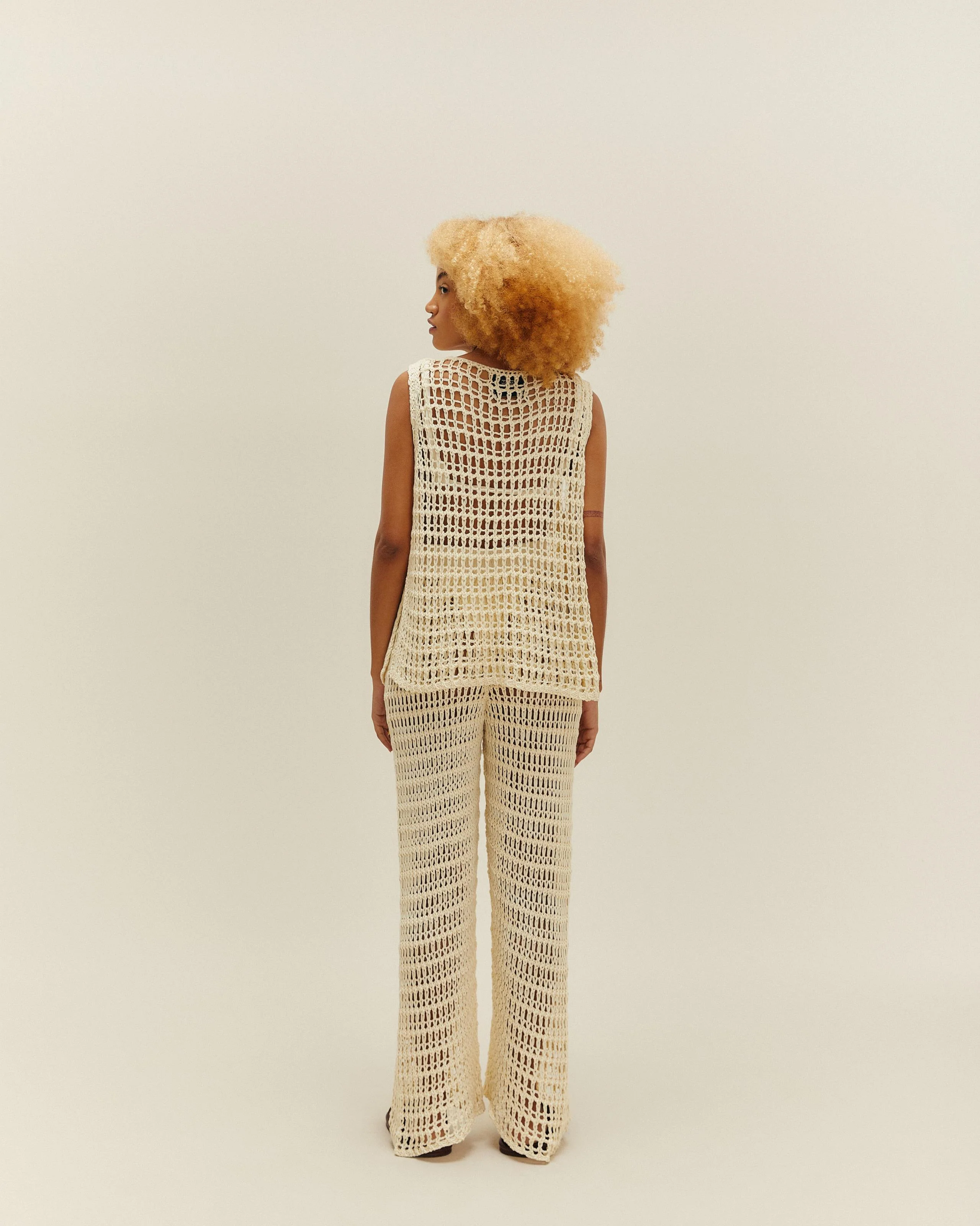 CAROL KNIT SHIRT OFF-WHITE - Image 2
