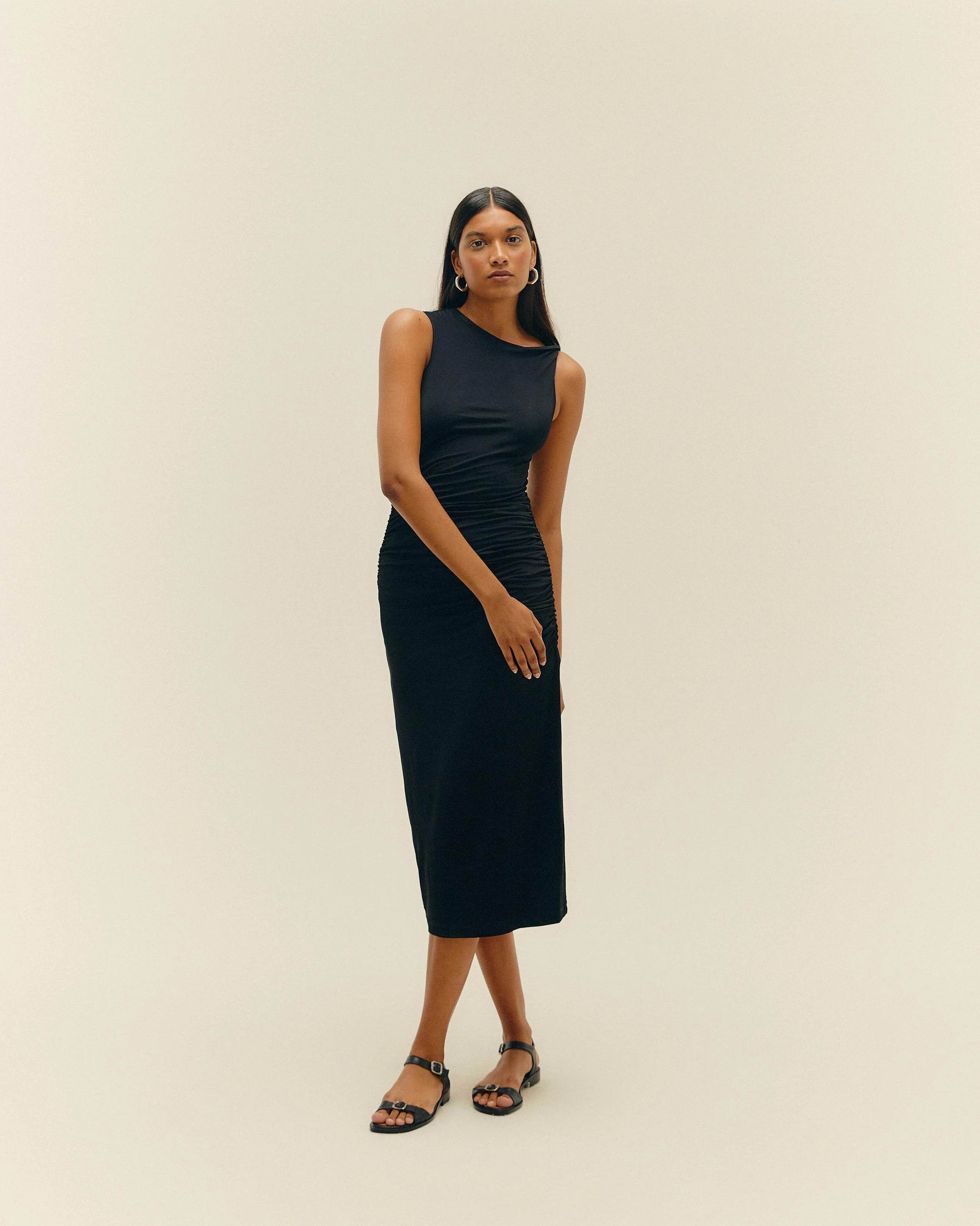 CLEO DRESS BLACK - Image 2
