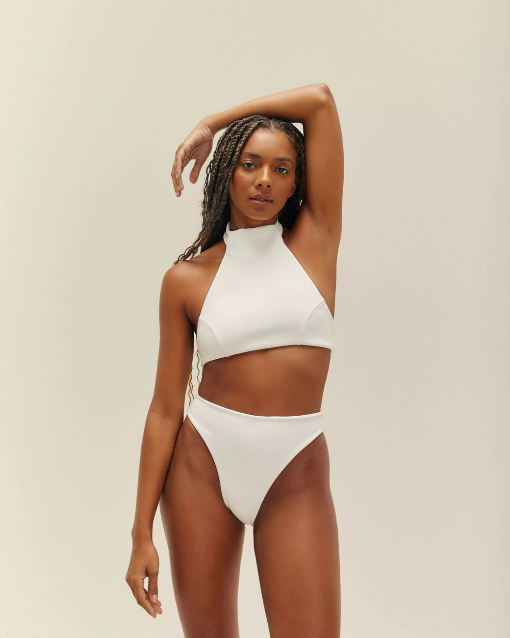 CREPE ANTONIA TOP OFF-WHITE - Image 3