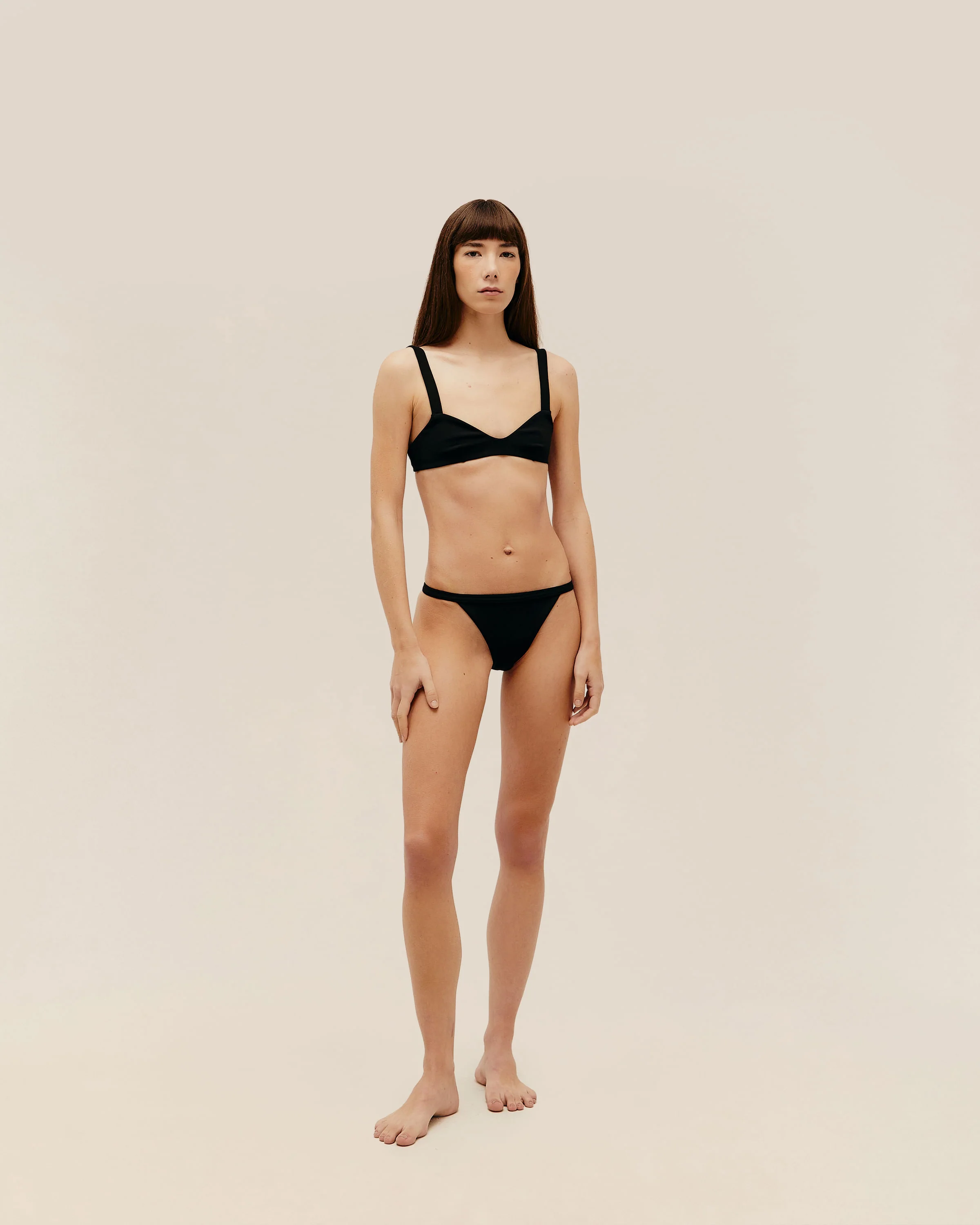 CREPE DRICA TOP BLACK