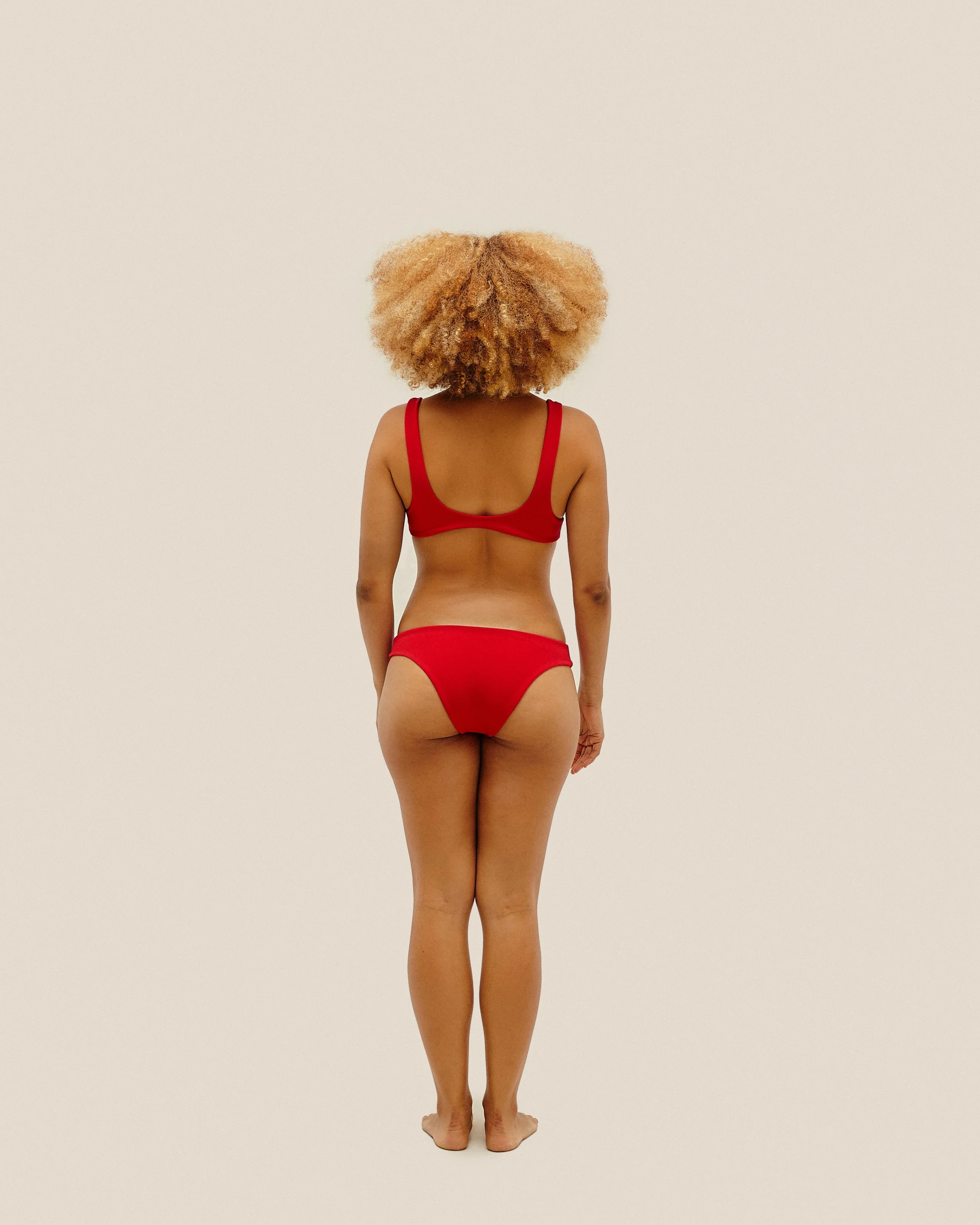 CREPE JULIANA TOP RED - Image 2