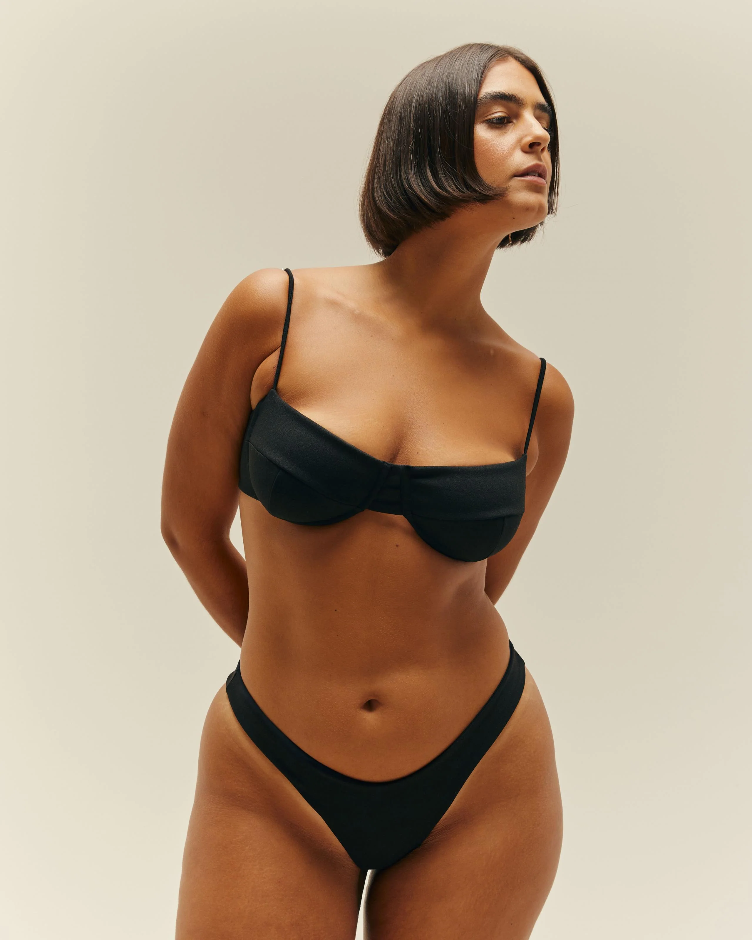 CREPE VINTAGE TOP BLACK - Image 3