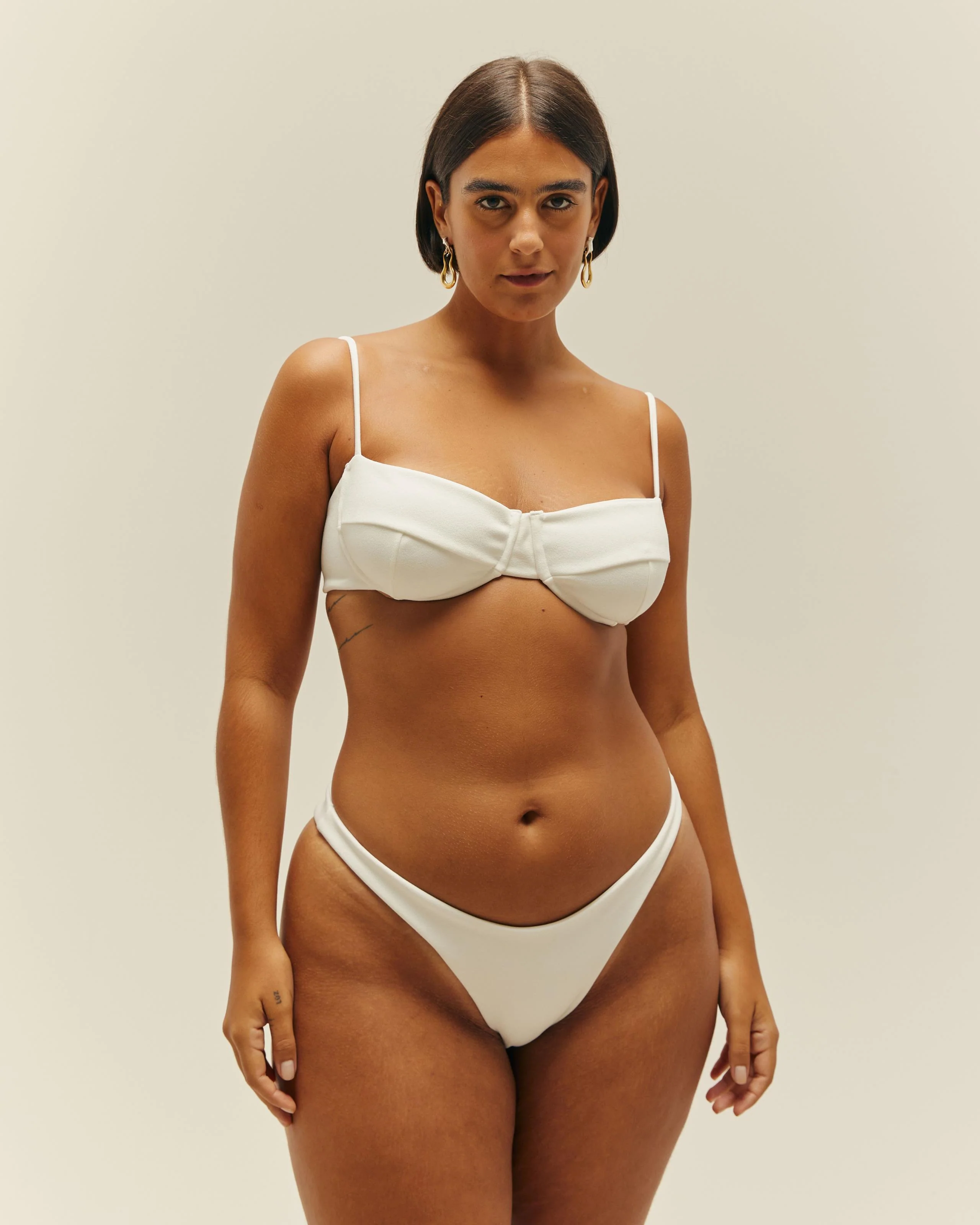 CREPE VINTAGE TOP OFF-WHITE - Image 3