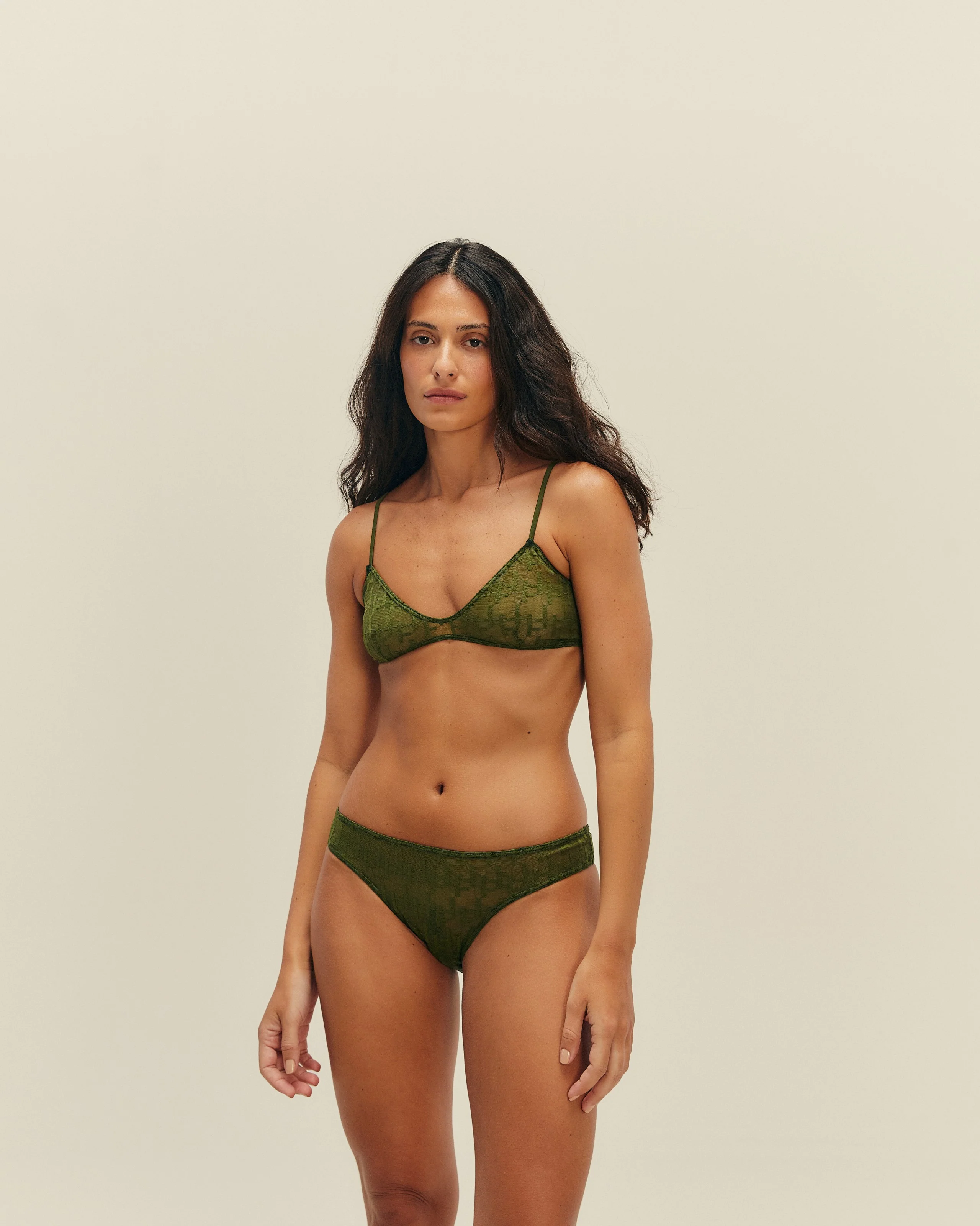 CRIS TOP OLIVE GREEN - Image 3
