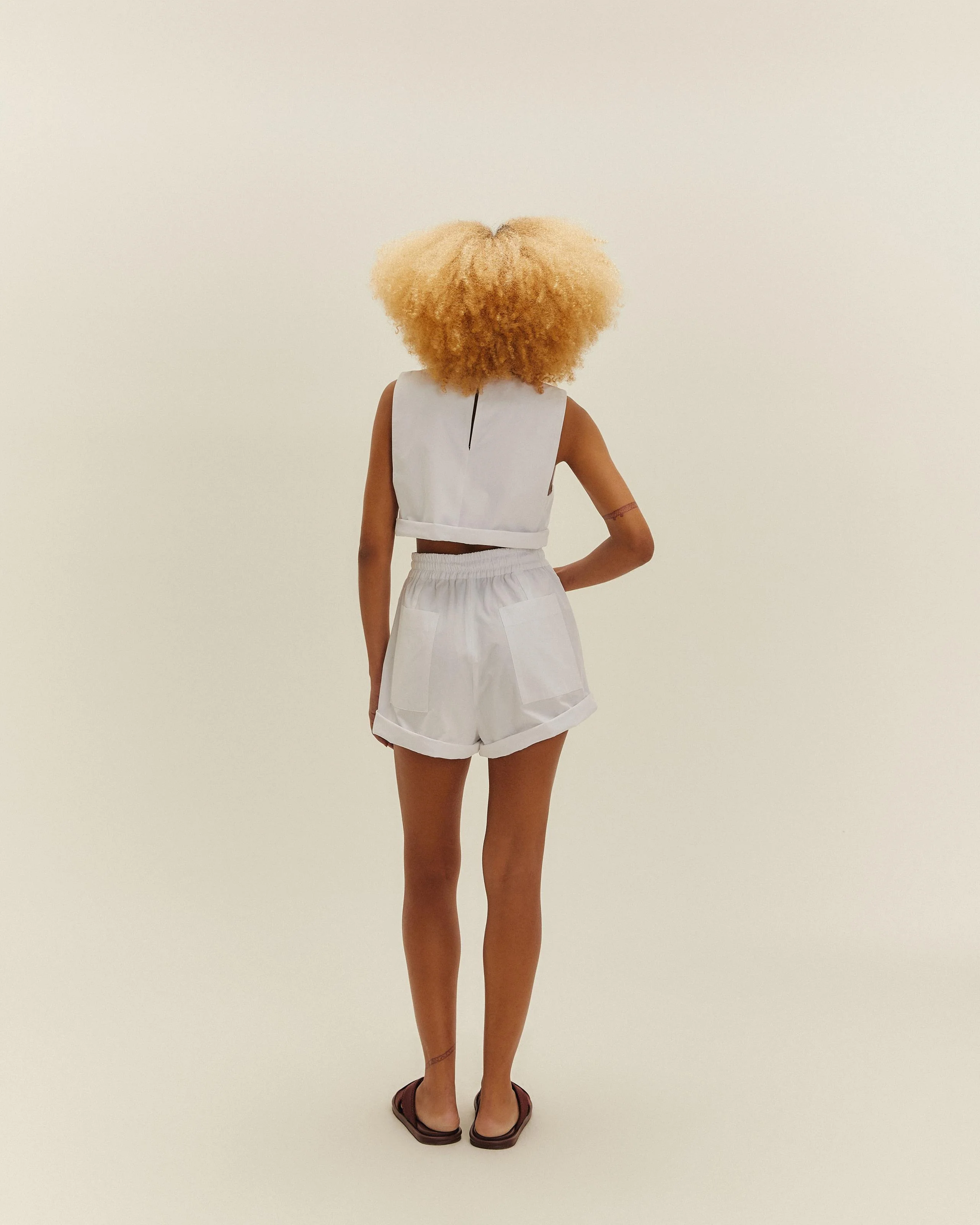 DORA TOP OFF-WHITE - Image 3