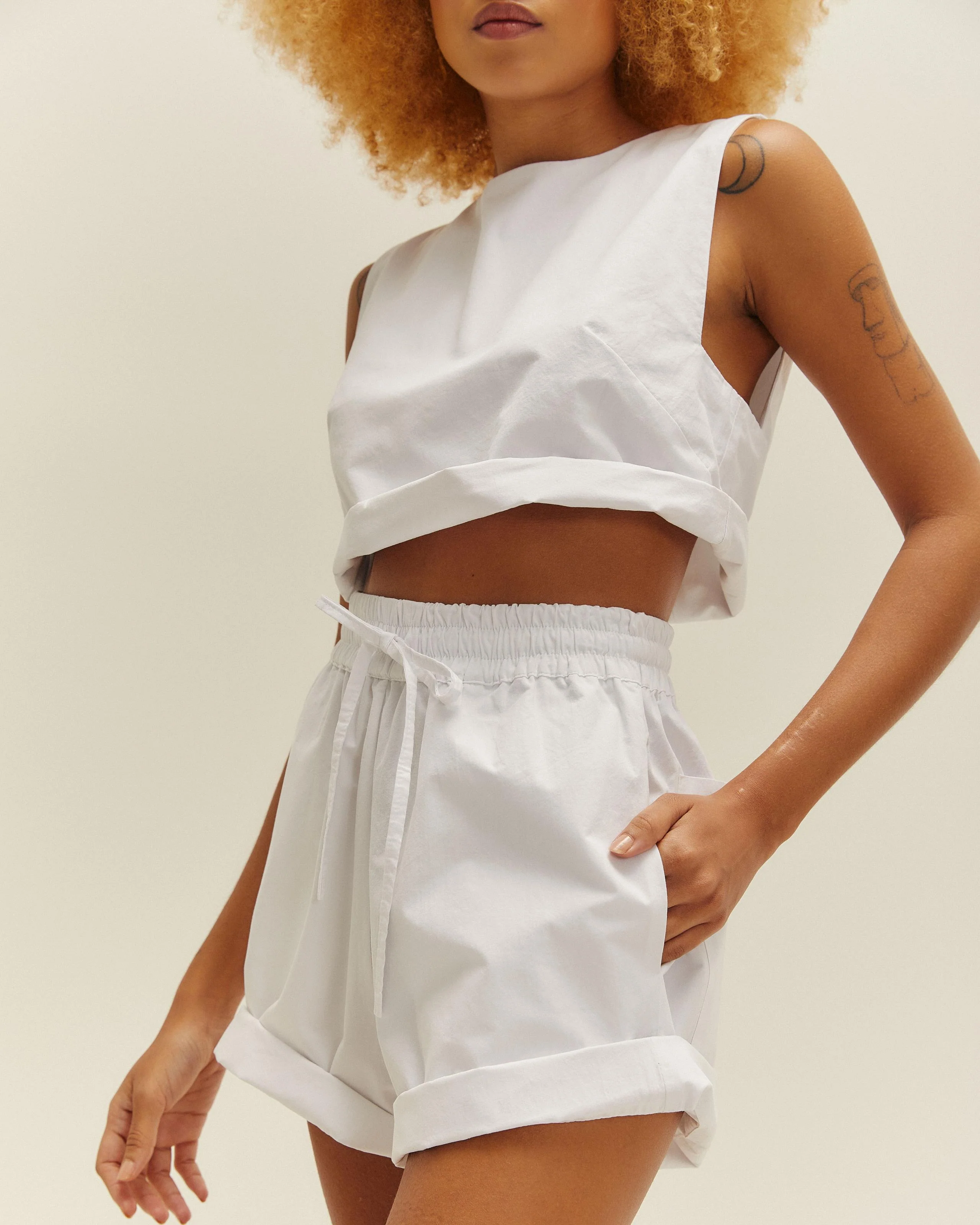 DORA TOP OFF-WHITE - Image 5