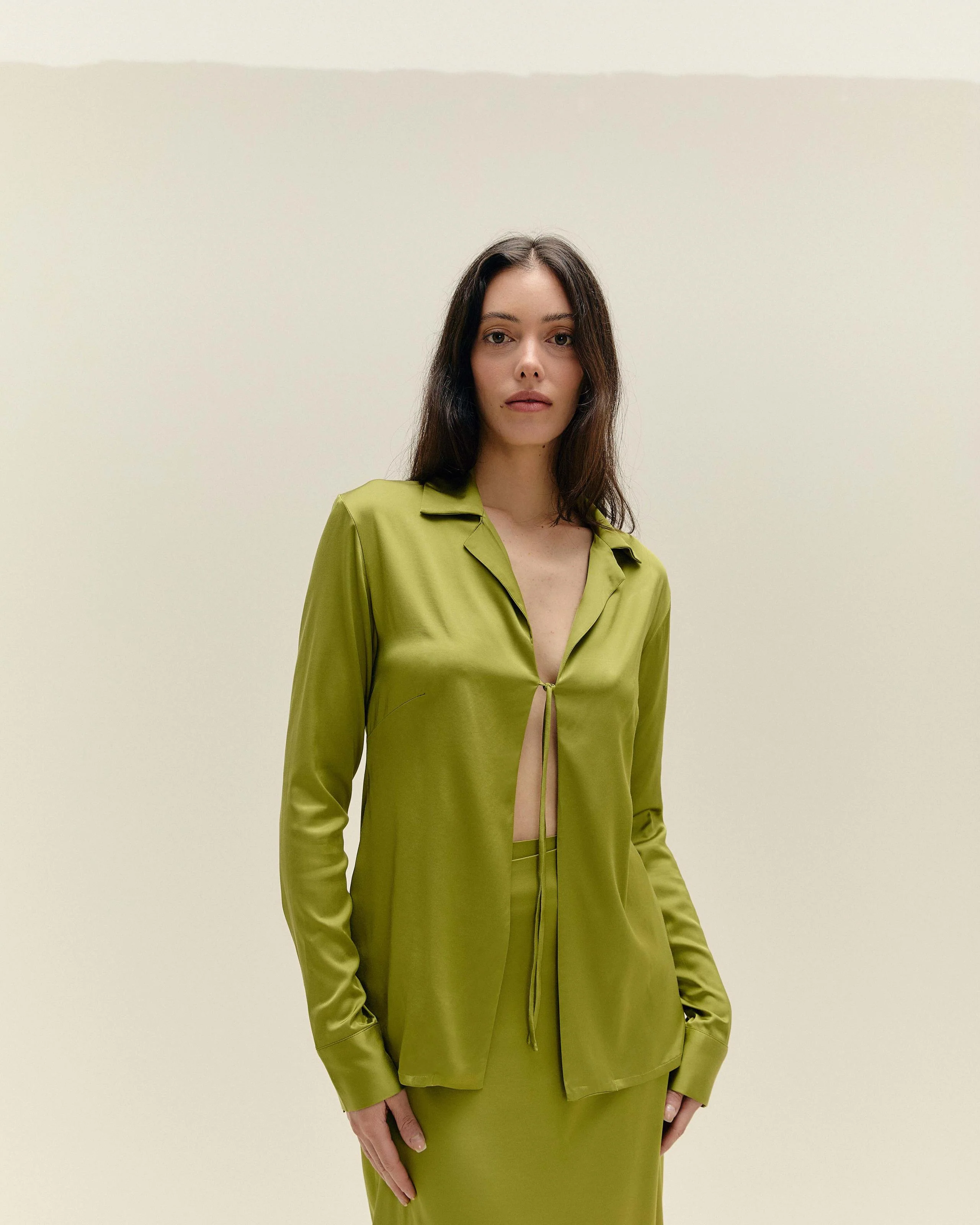 ESTELLA SHIRT SEED GREEN - Image 3