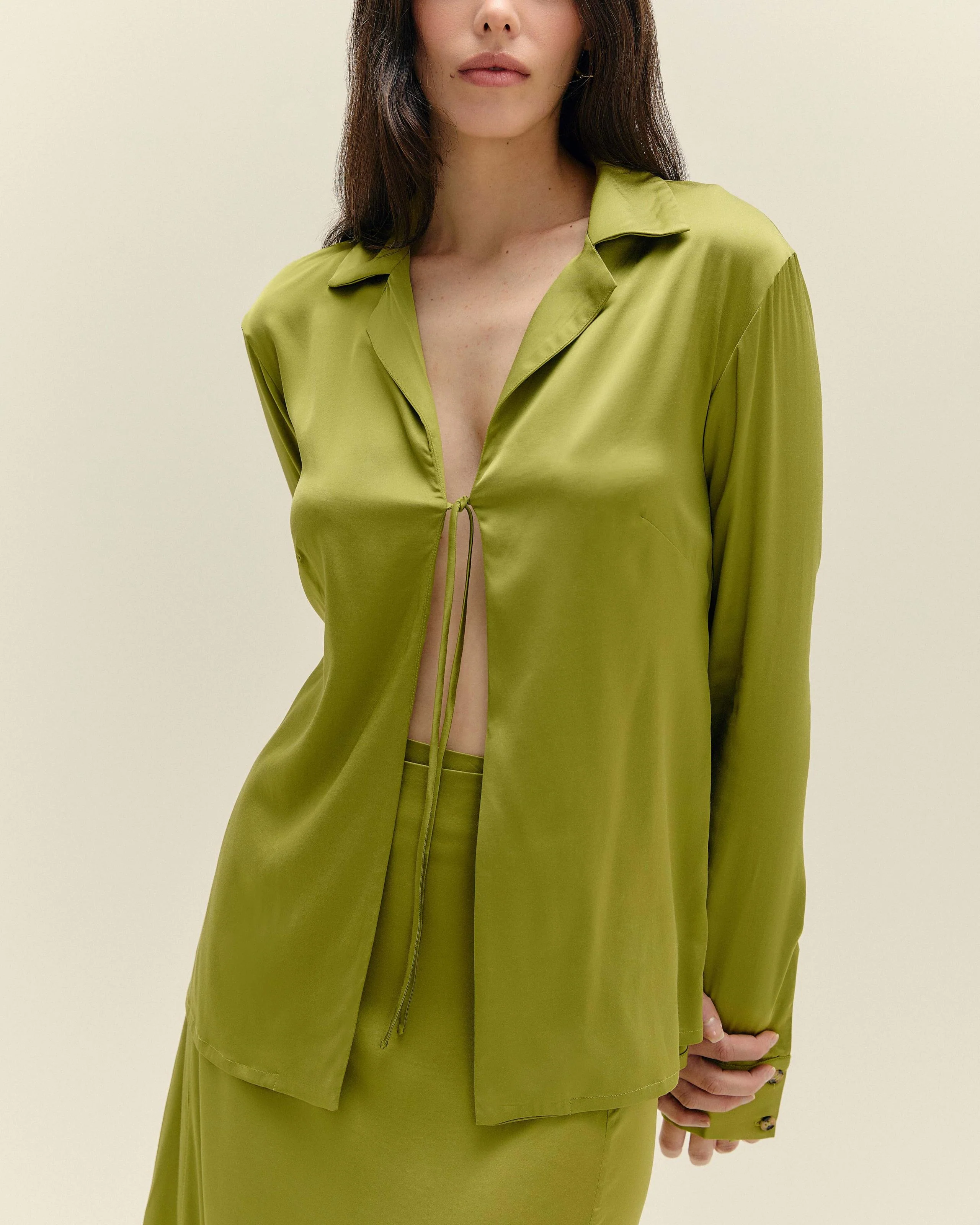 ESTELLA SHIRT SEED GREEN - Image 5