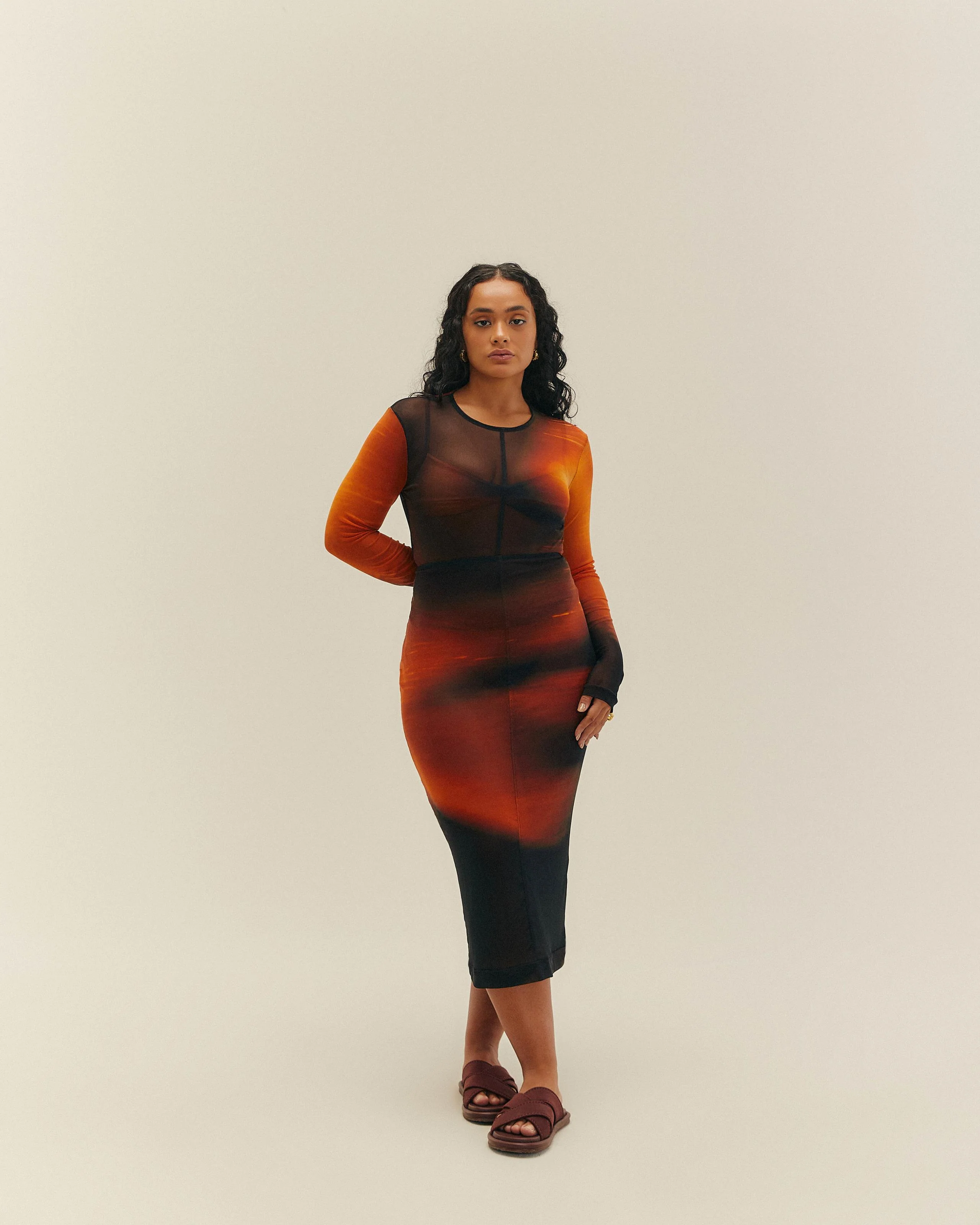 INAH TOP FACE PRINT