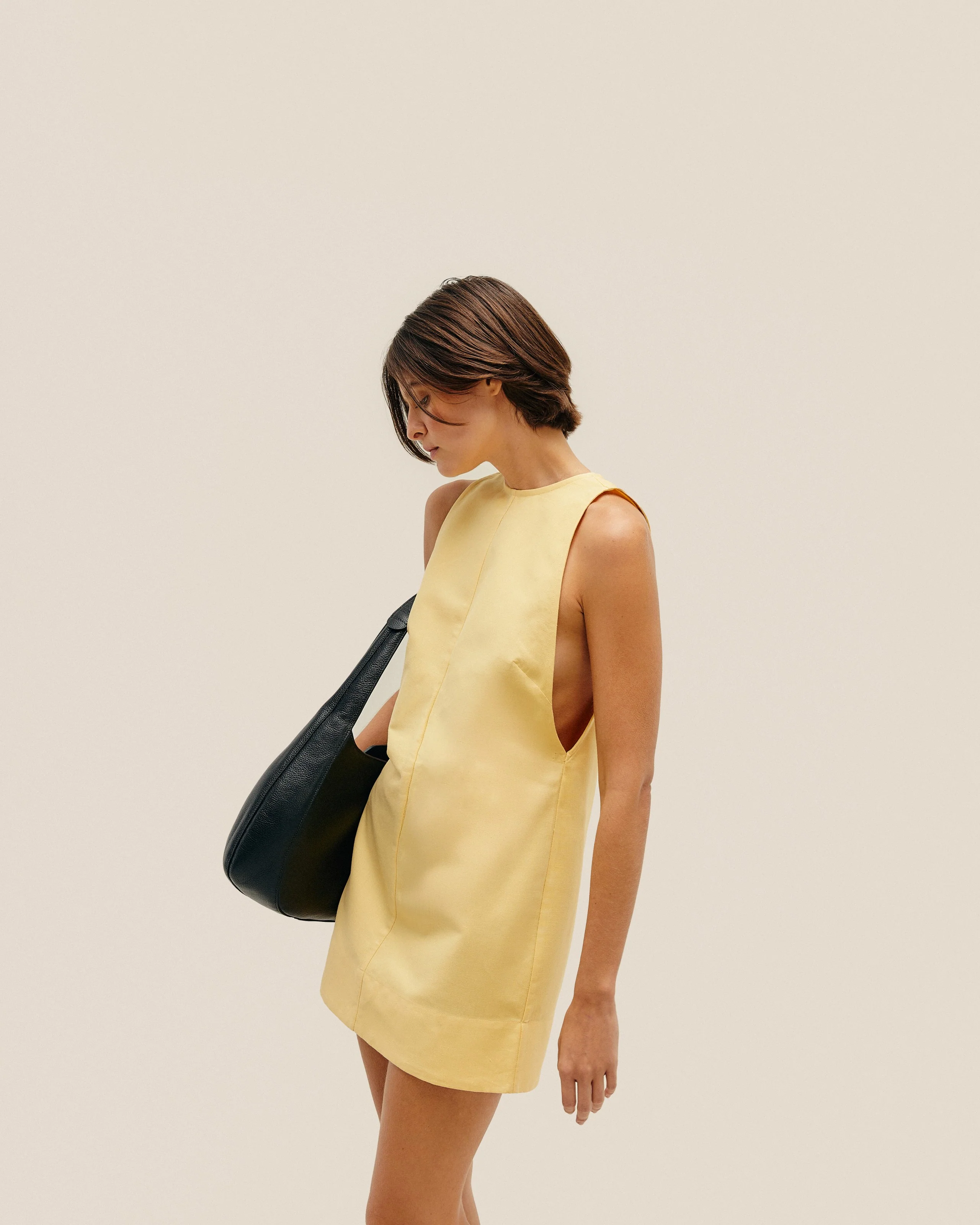 IVA MINI DRESS BEAM YELLOW - Image 3