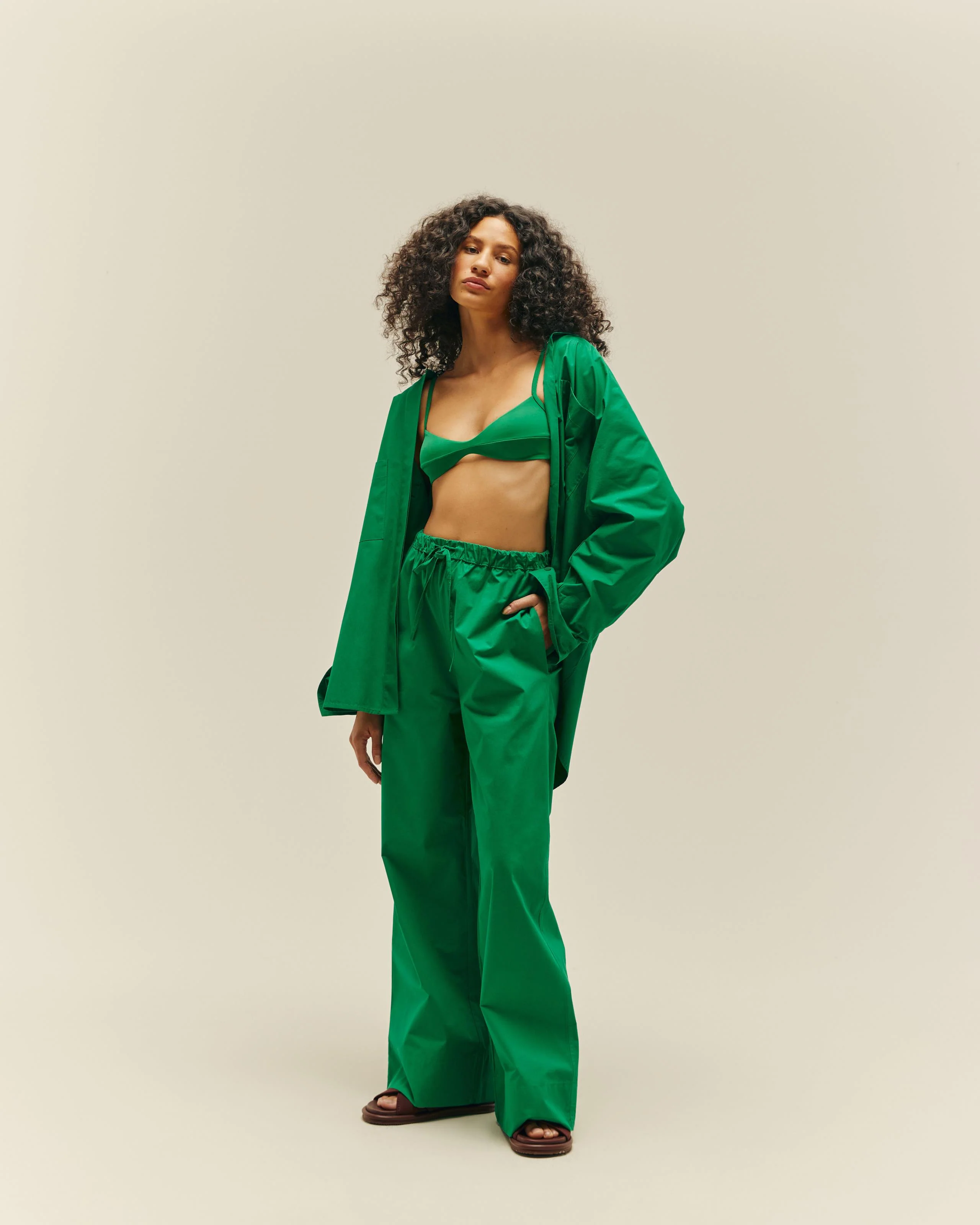JEN PANTS DIGITAL GREEN - Image 2