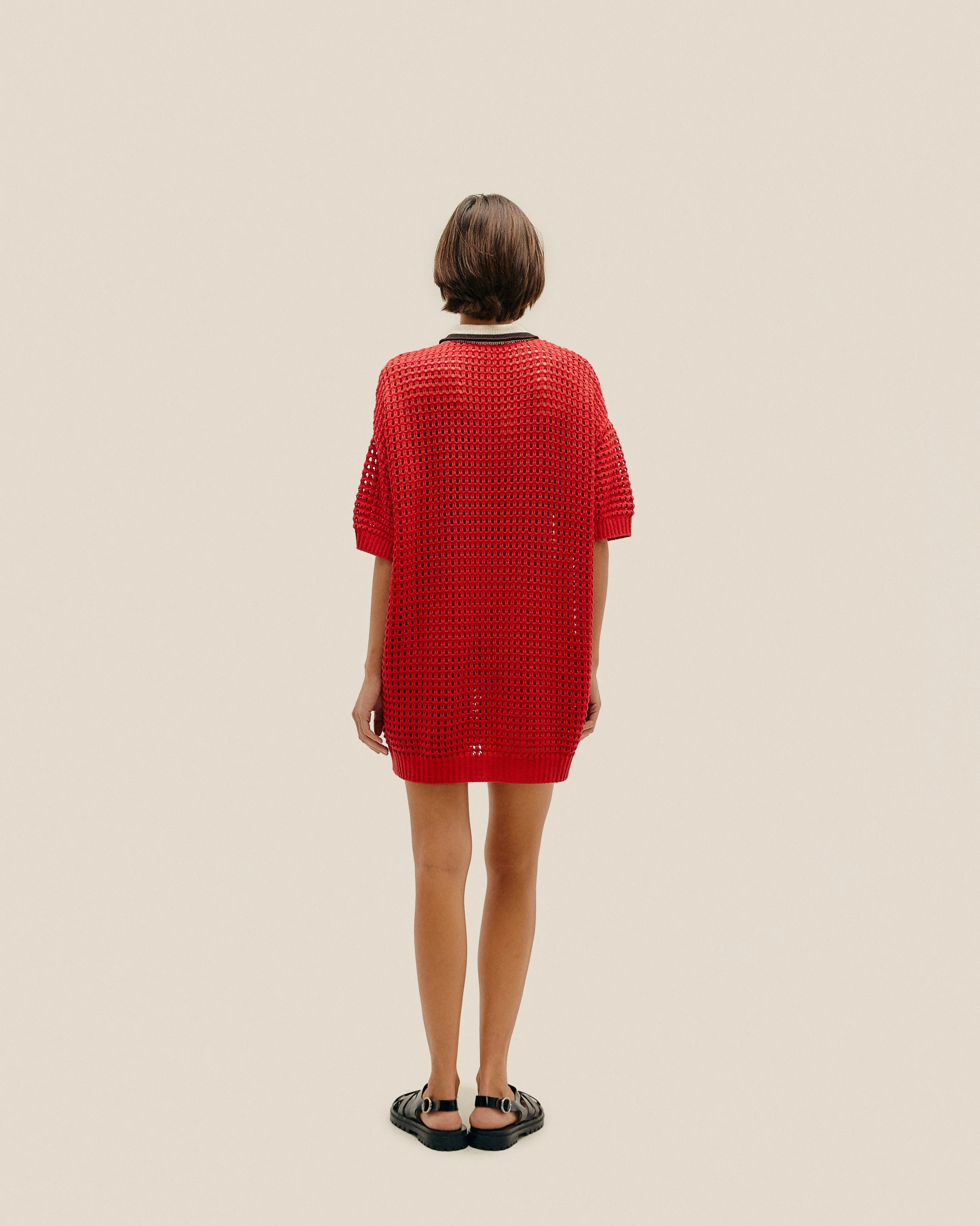 JOANA KNIT DRESS SPORT STRIPES - Image 2
