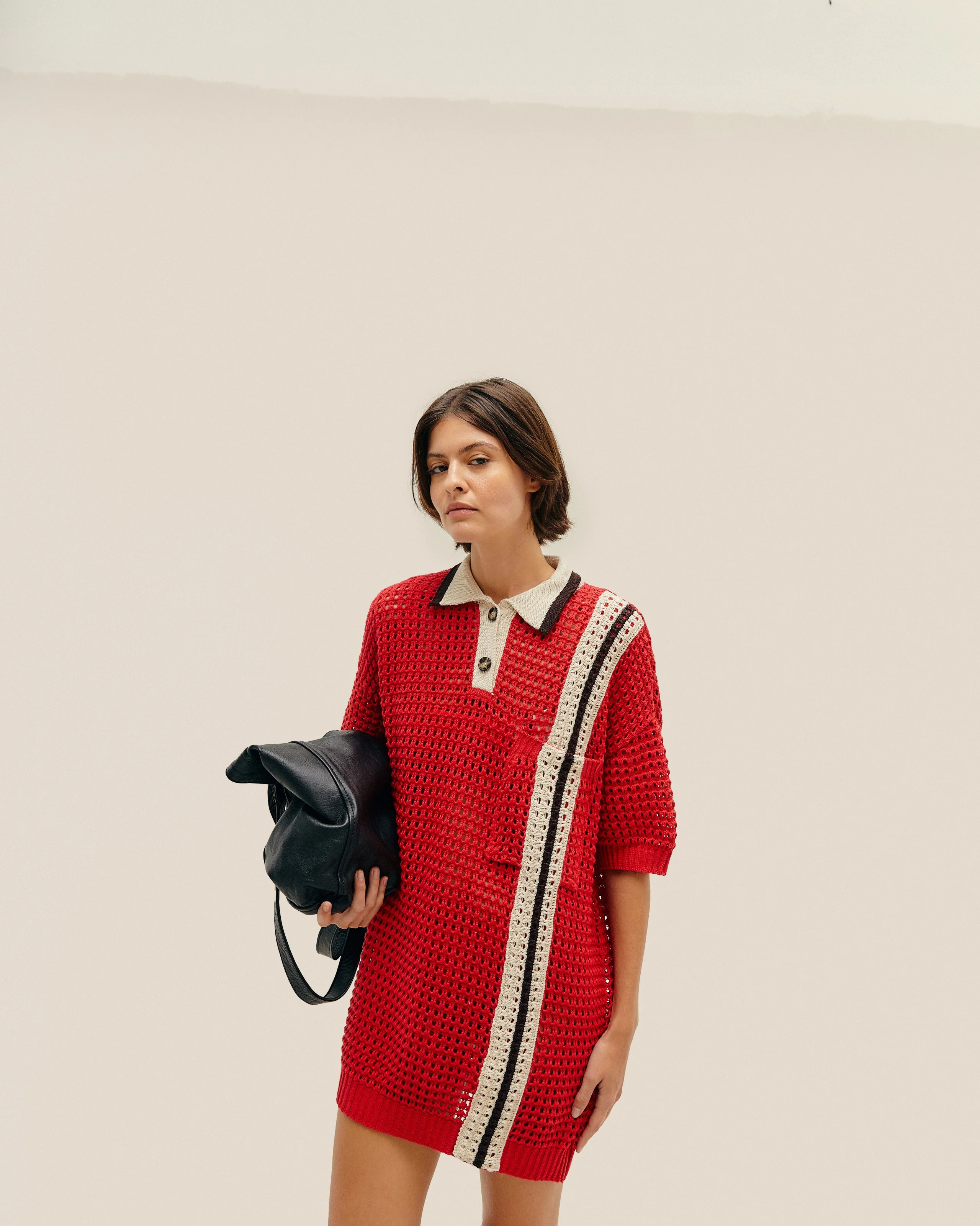 JOANA KNIT DRESS SPORT STRIPES - Image 3