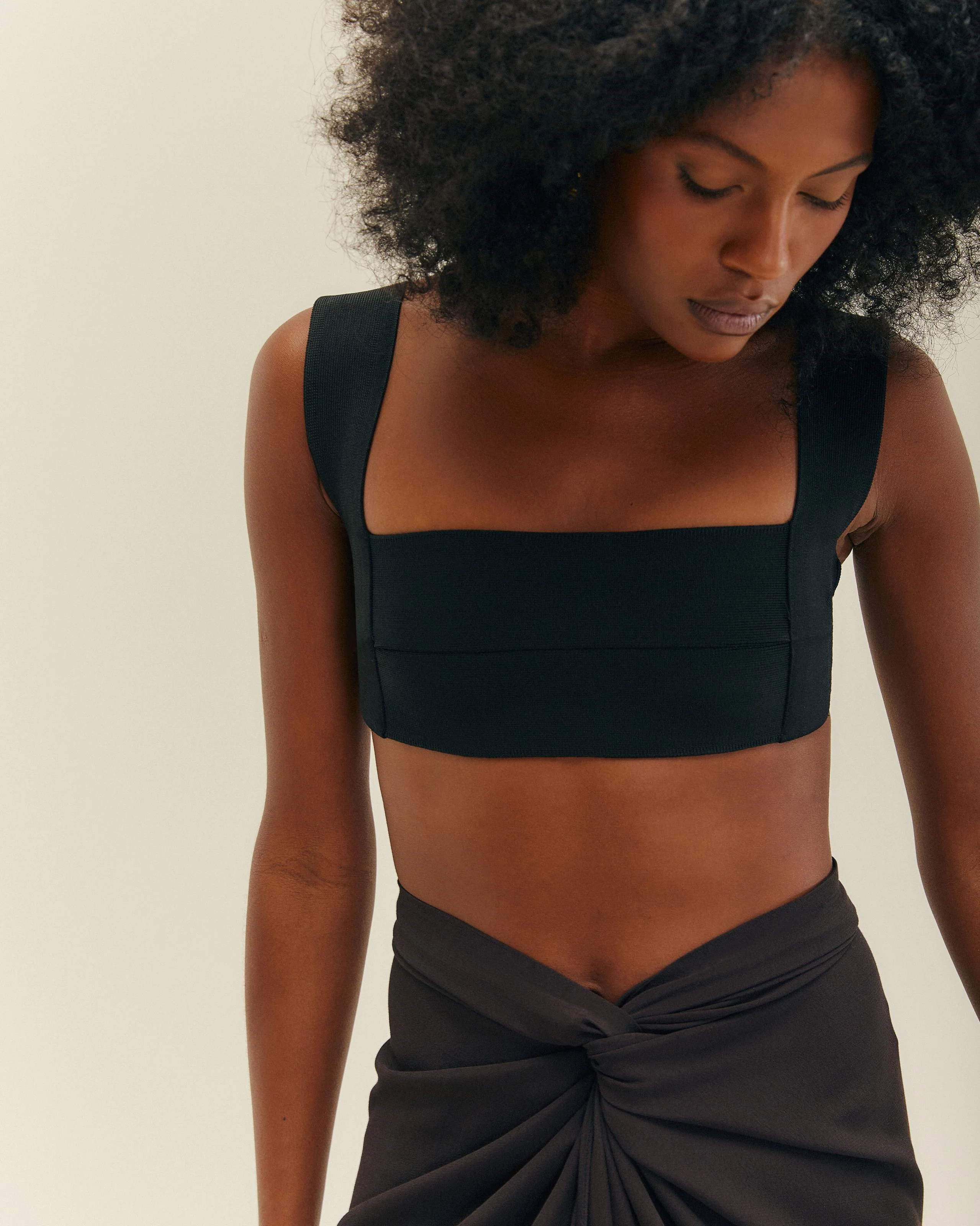 KNIT AMANDA TOP BLACK - Image 4