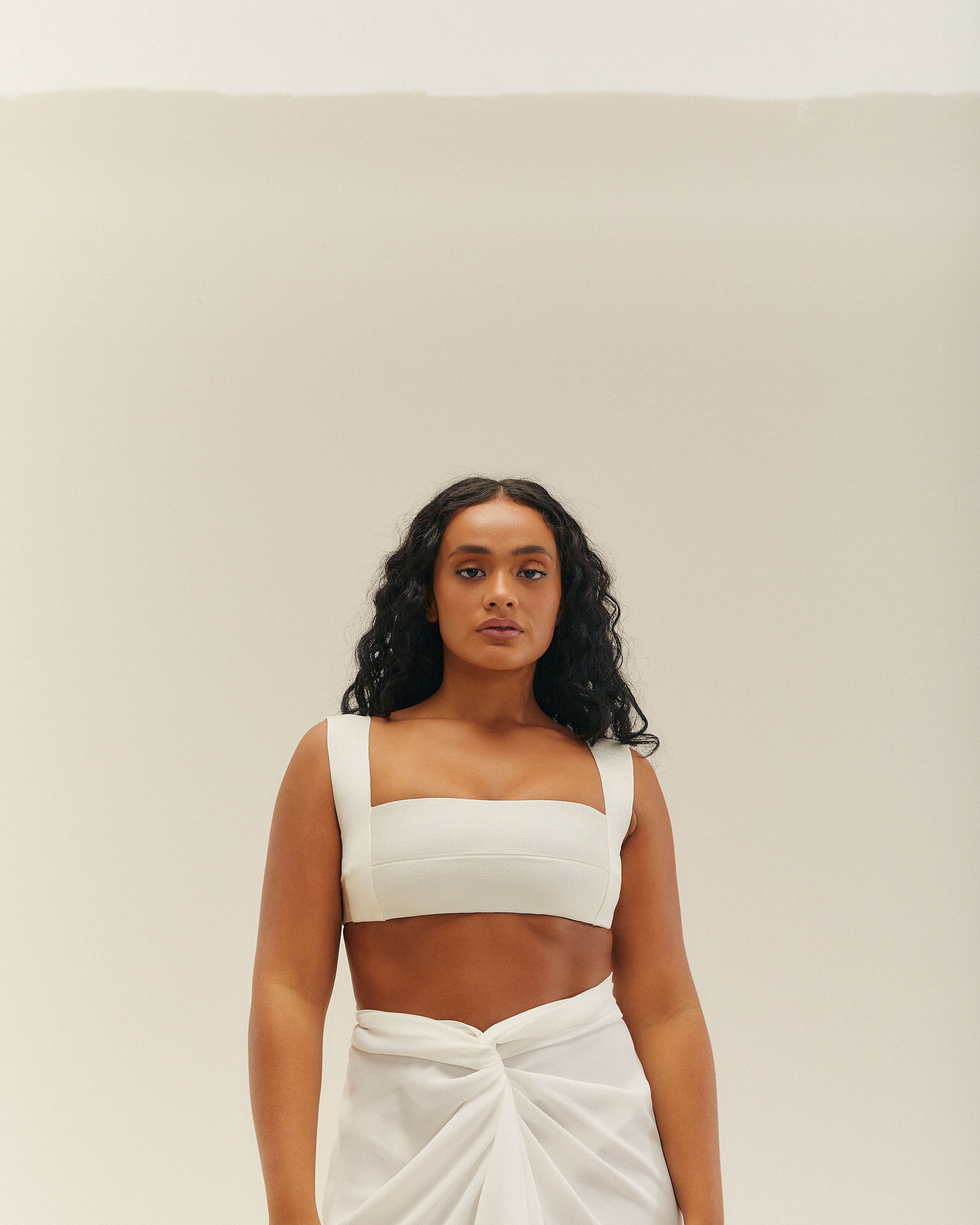 KNIT AMANDA TOP OFF-WHITE - Image 6