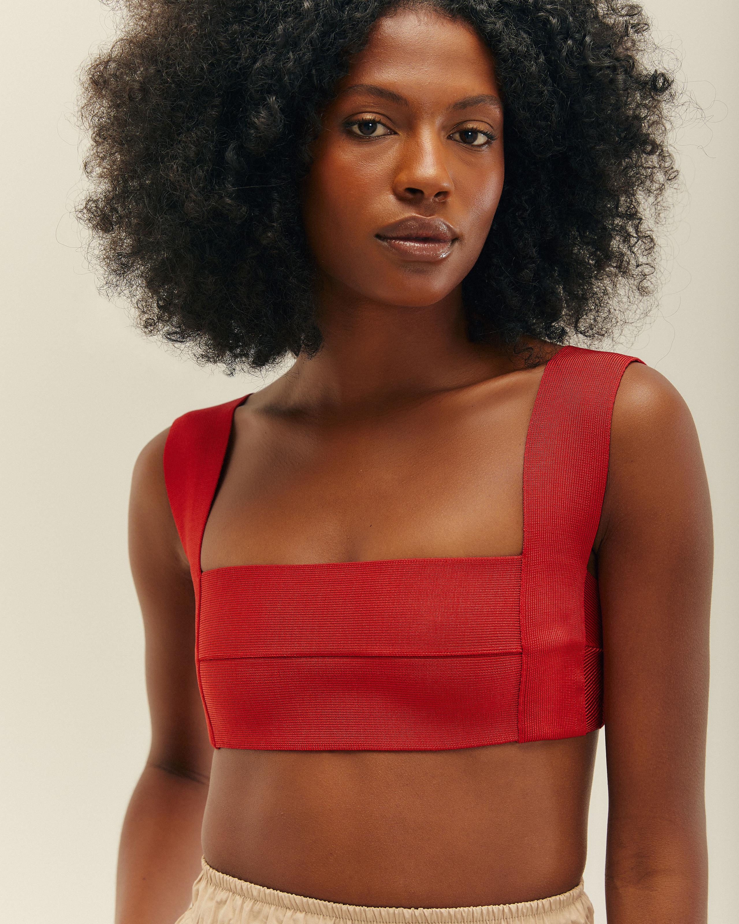 KNIT AMANDA TOP RED SHIFT - Image 5