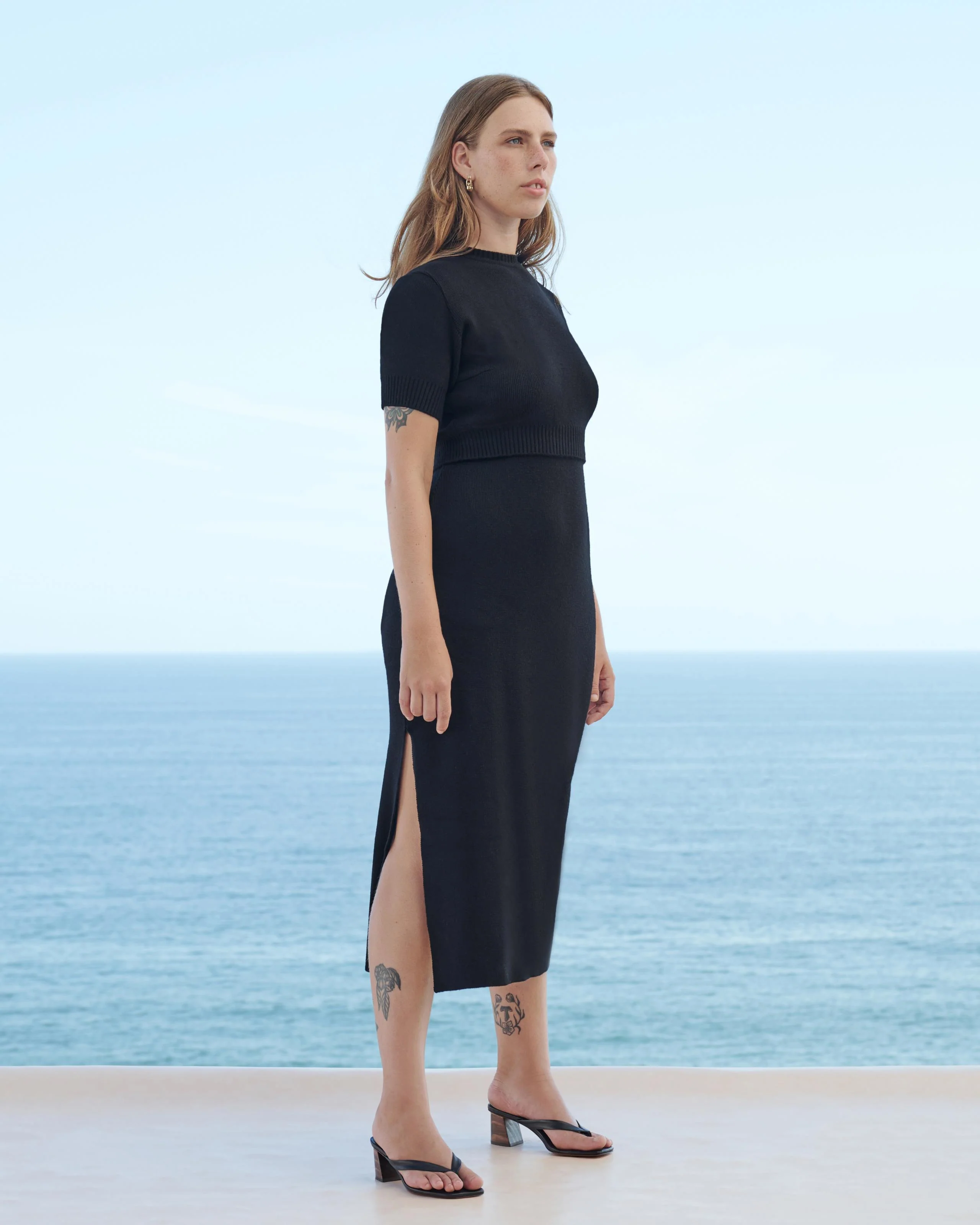 KNIT BEATRIZ TOP BLACK - Image 2