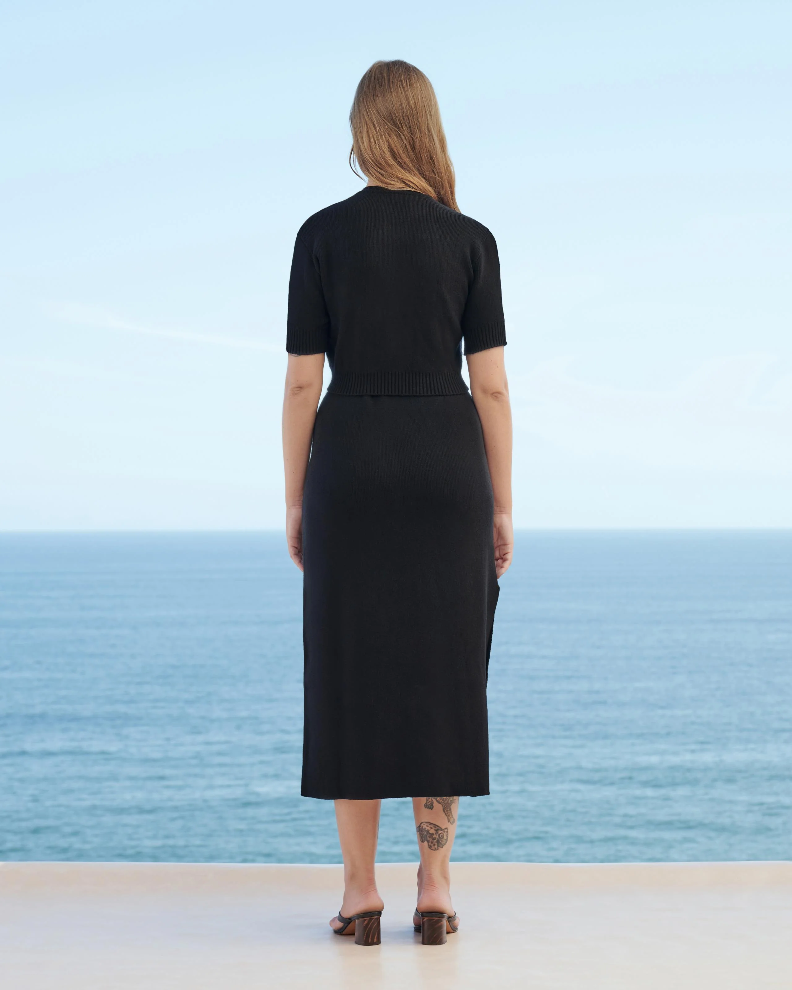 KNIT BEATRIZ TOP BLACK - Image 3