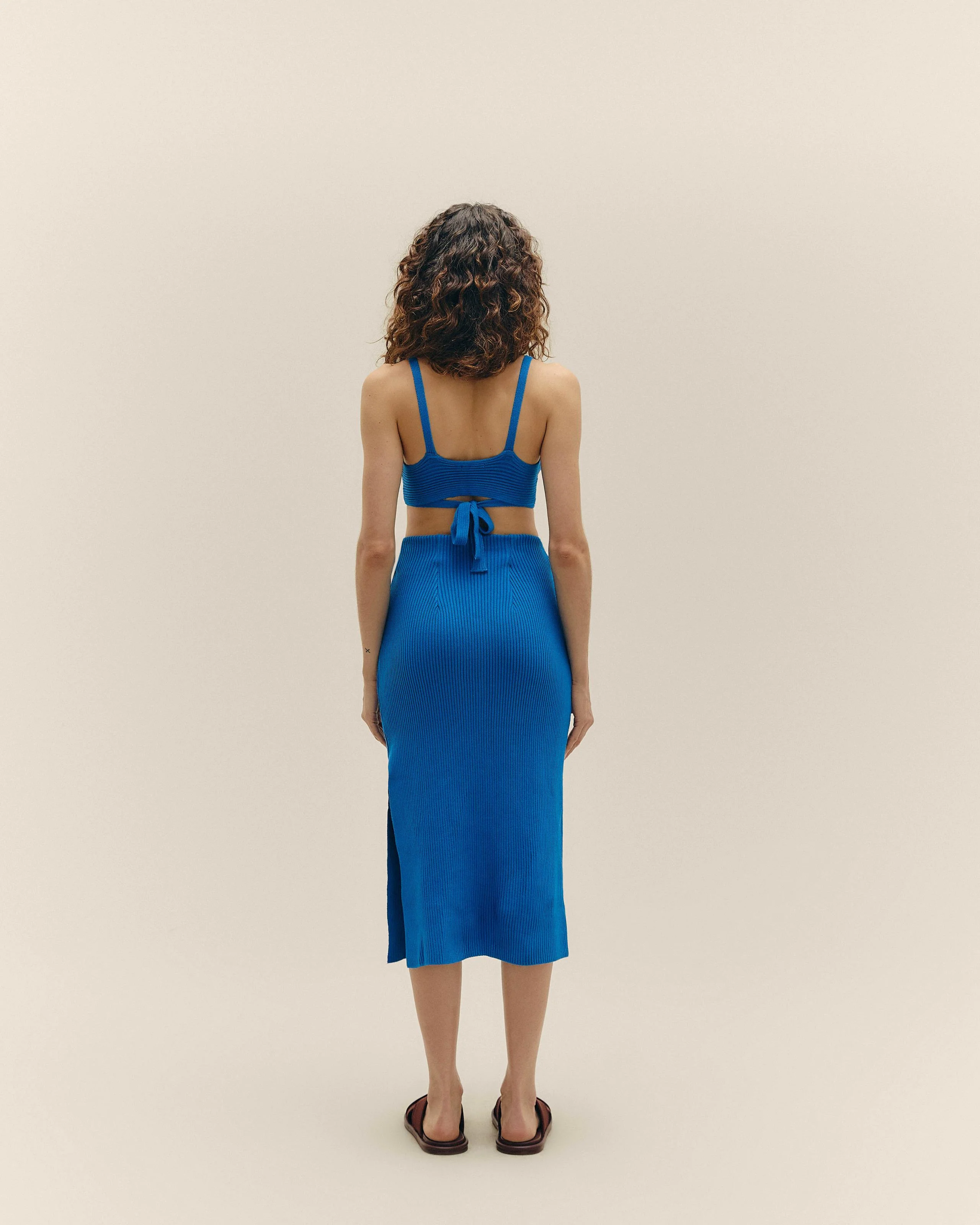 KNIT LUD TOP RIO BLUE - Image 7