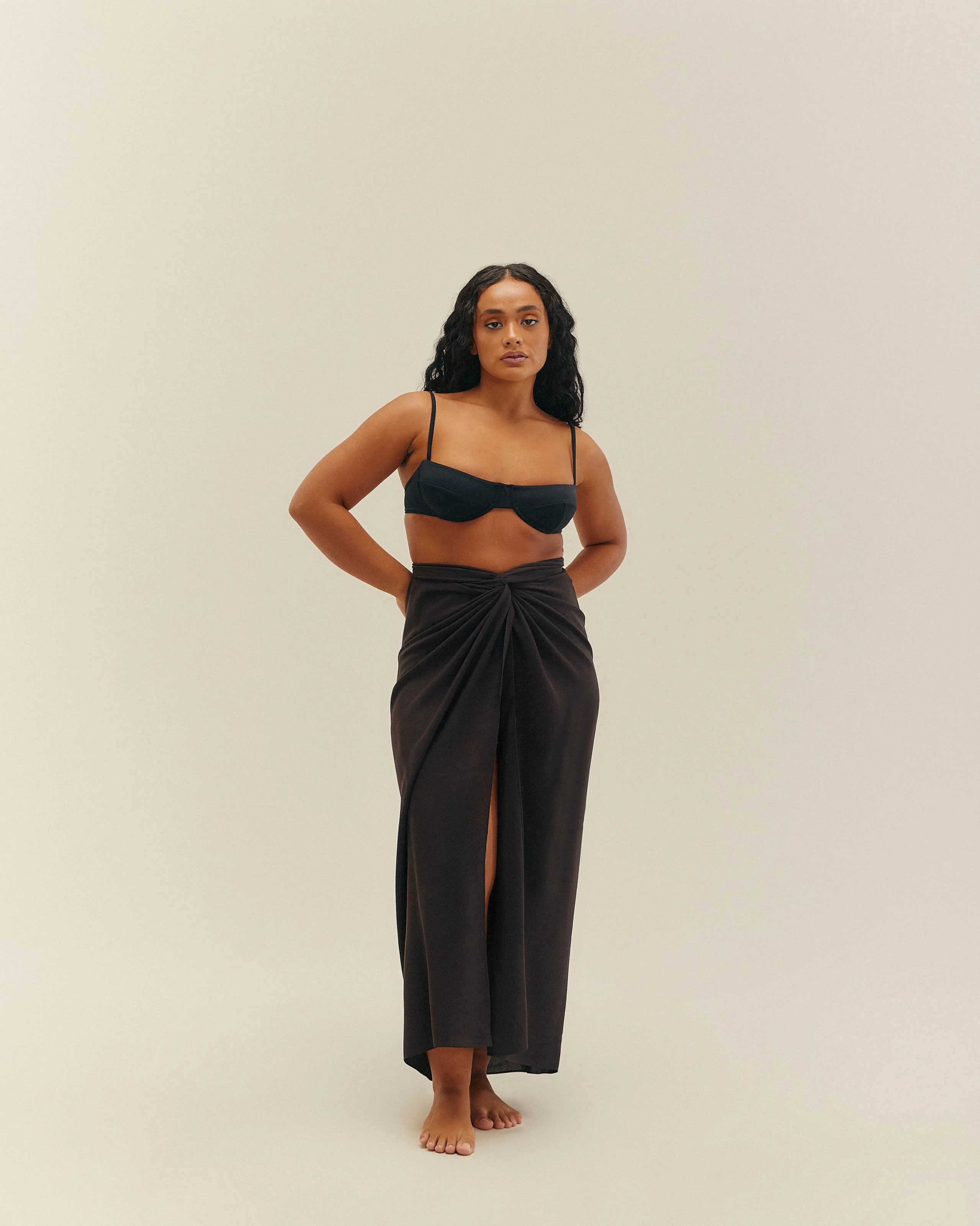 KNOT DRESS BLACK - Image 4