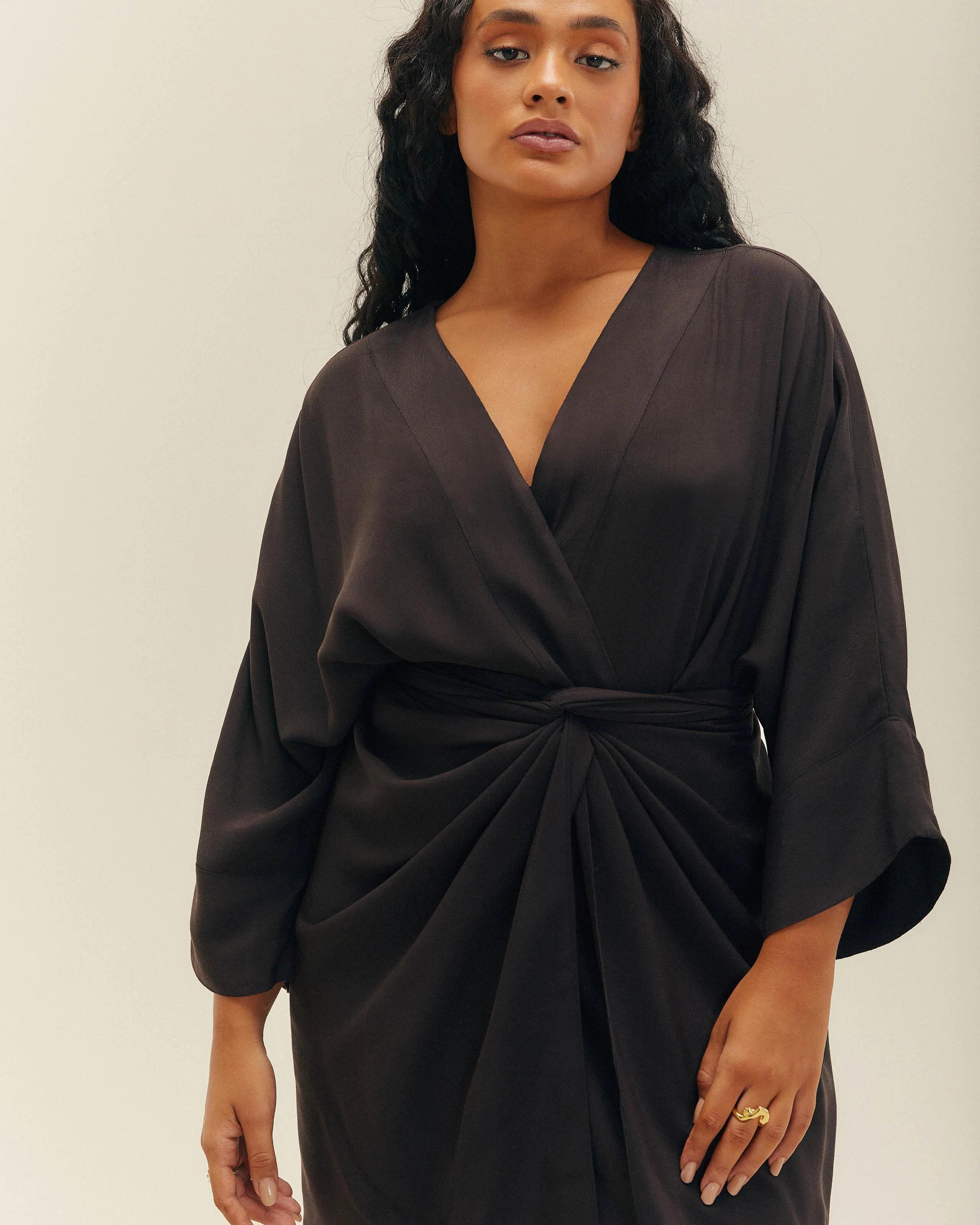 KNOT DRESS BLACK - Image 6