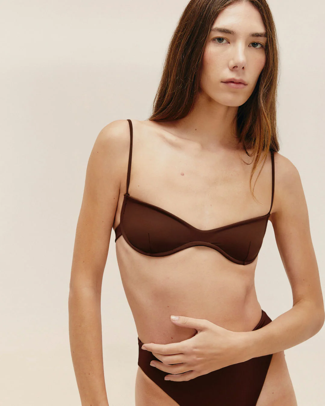 LANA TOP BRAUNA BROWN - Image 4