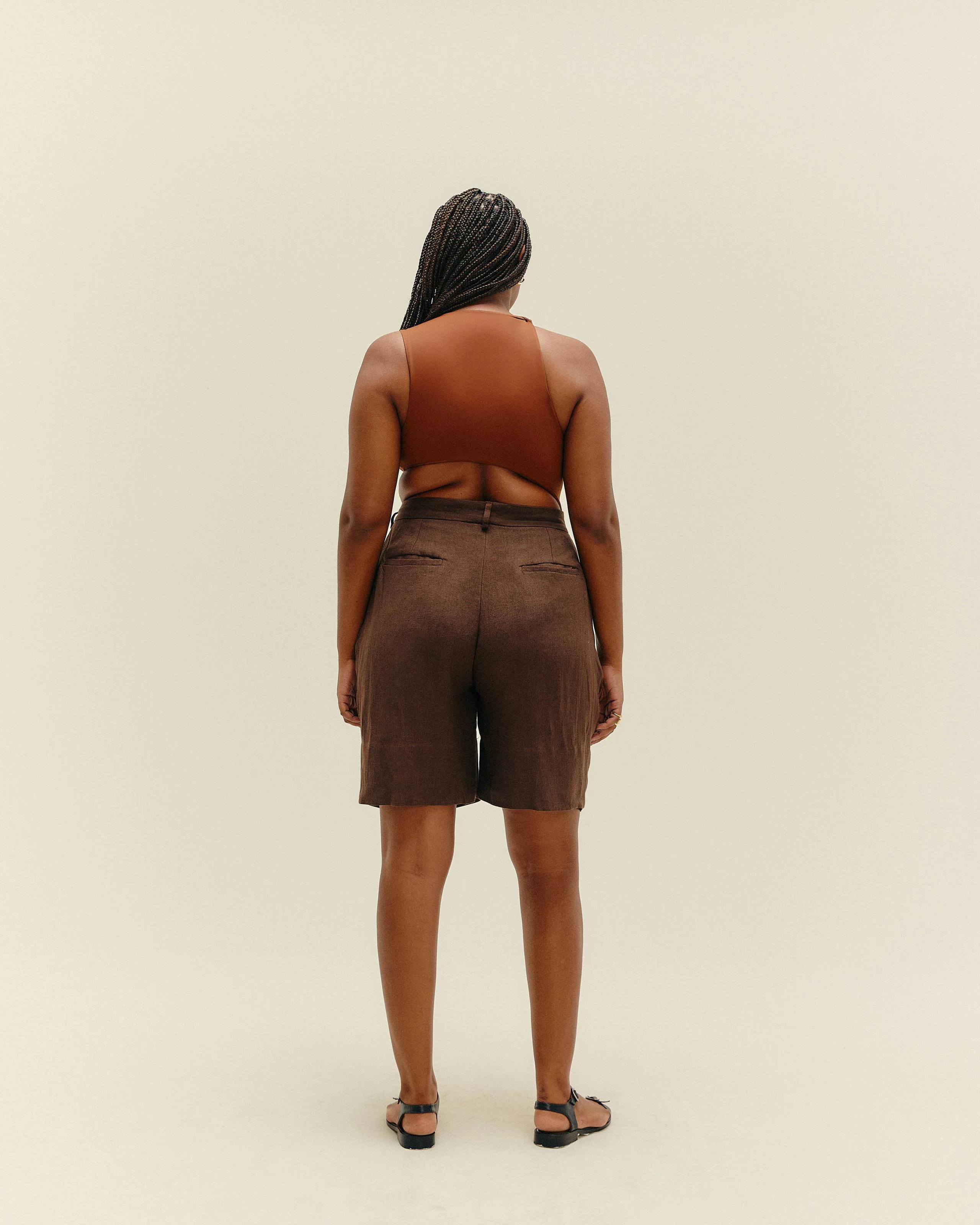 LARA SHORTS BRAUNA BROWN - Image 6