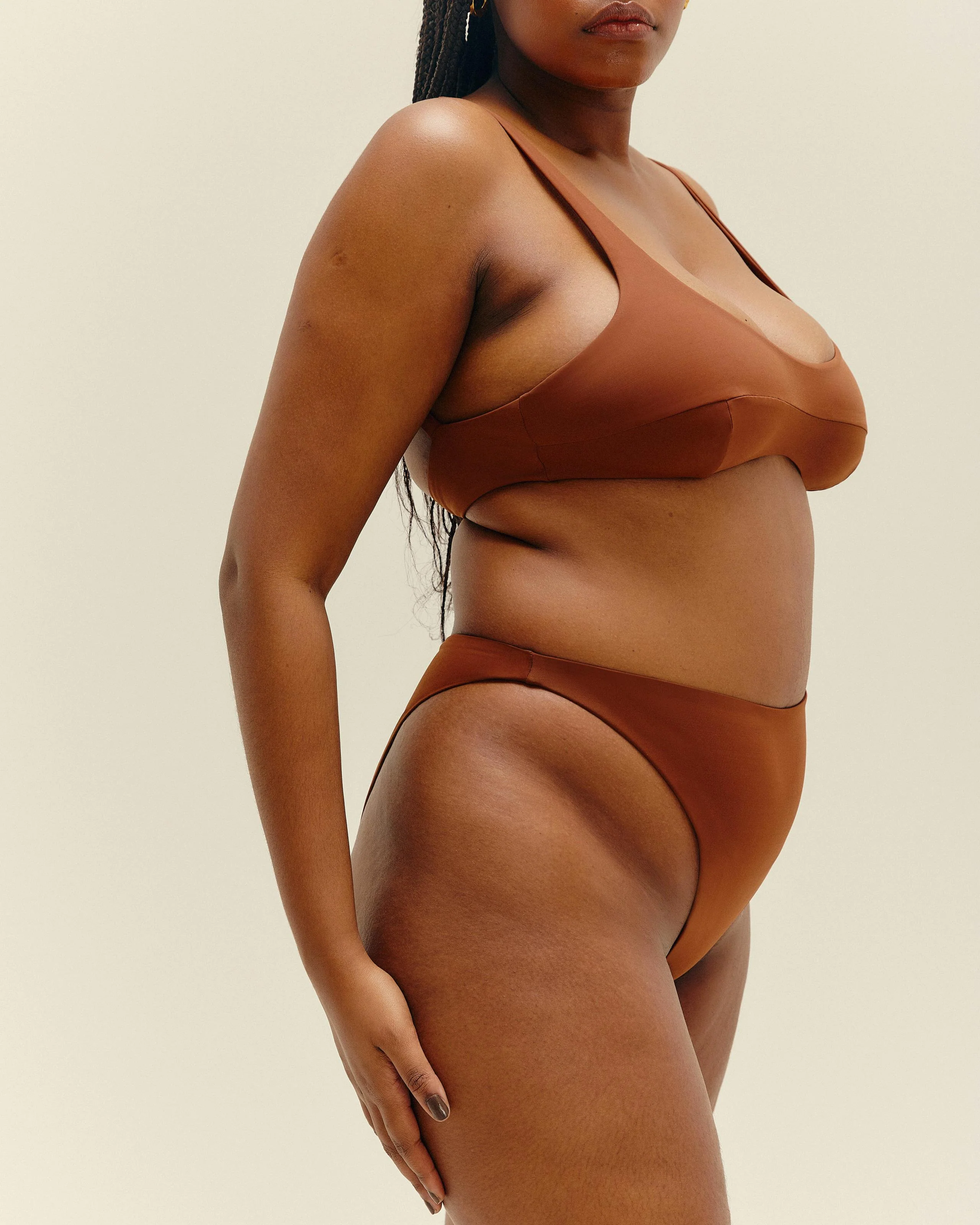 LAURA TOP MID BROWN - Image 4