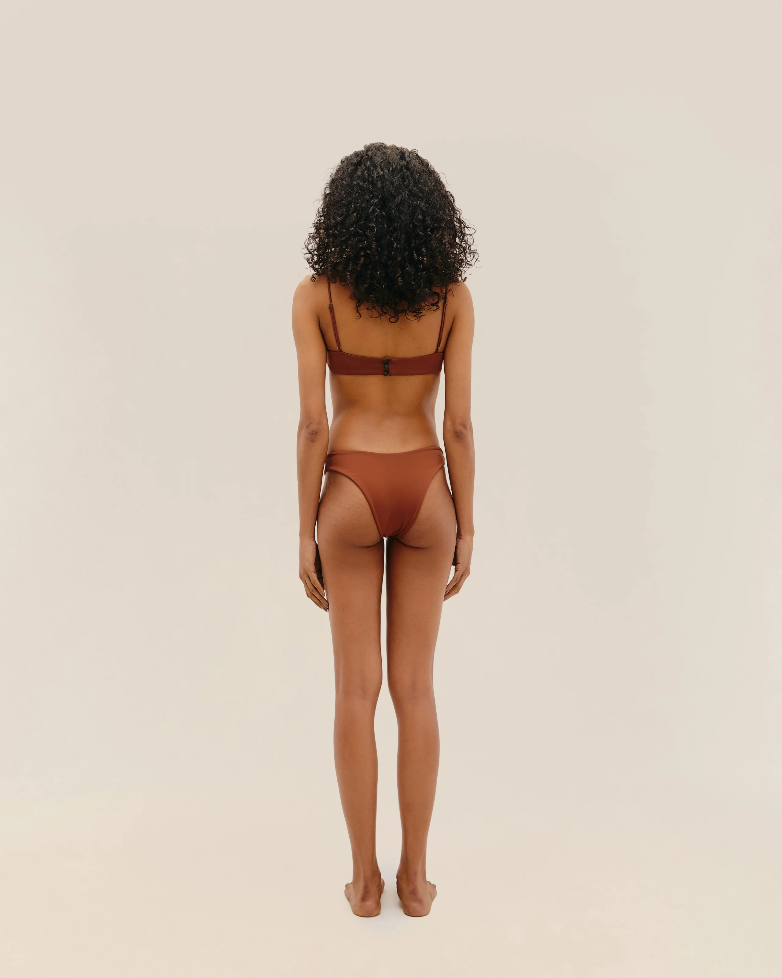 LEILA BOTTOM MID BROWN - Image 2