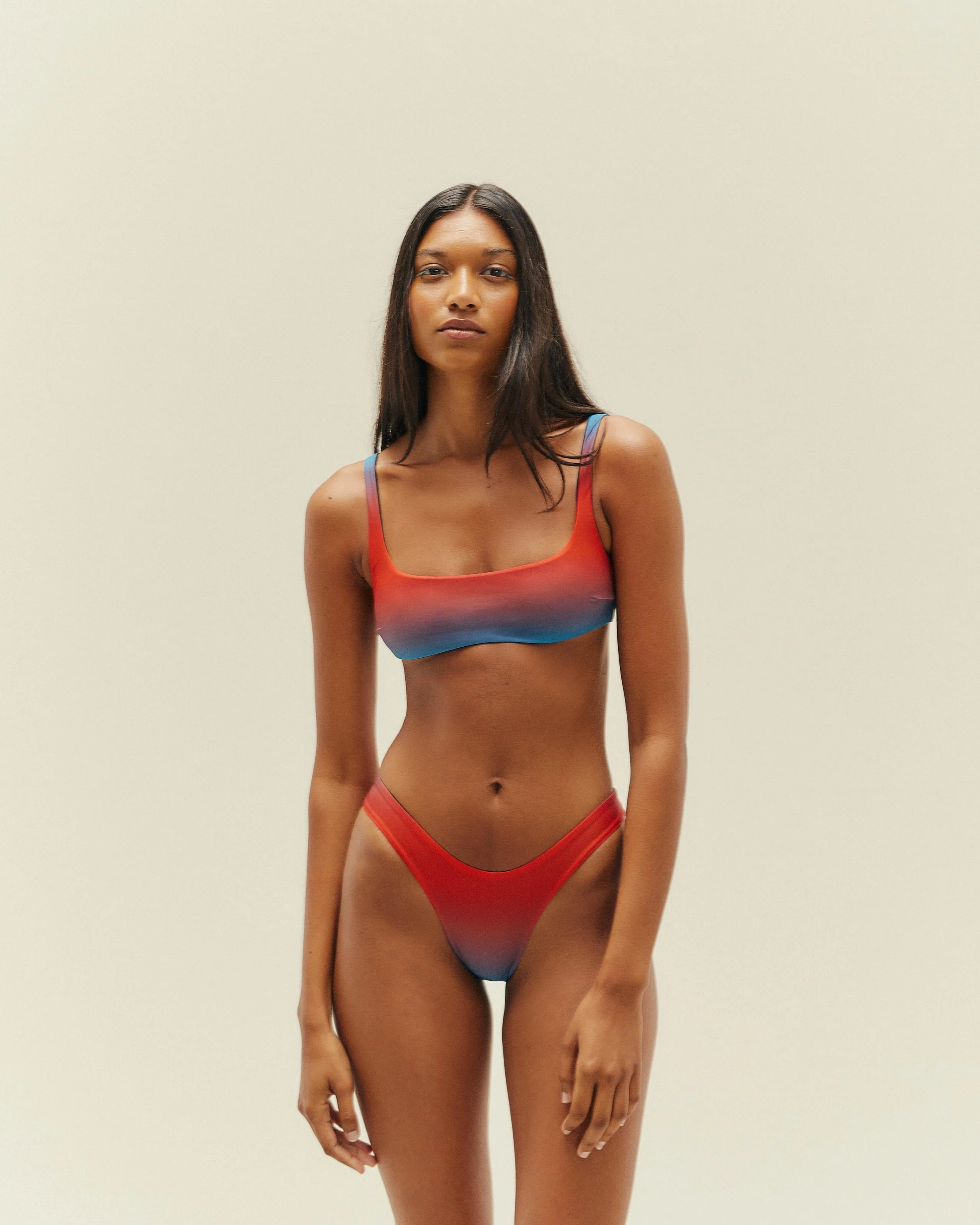 LEILA HOTPANTS OMBRE PATTERN