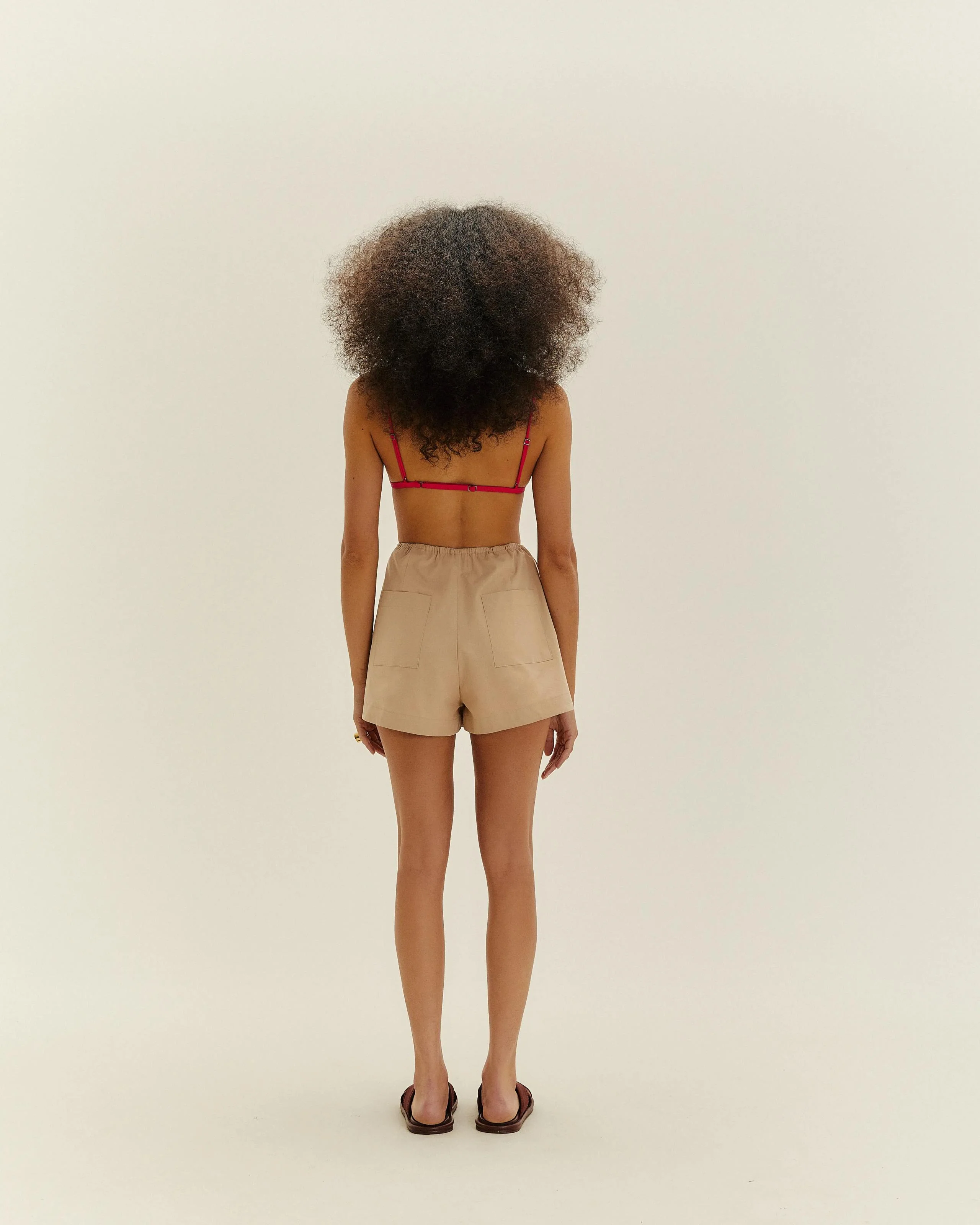 LIGIA SHORTS CUBAN SAND - Image 2