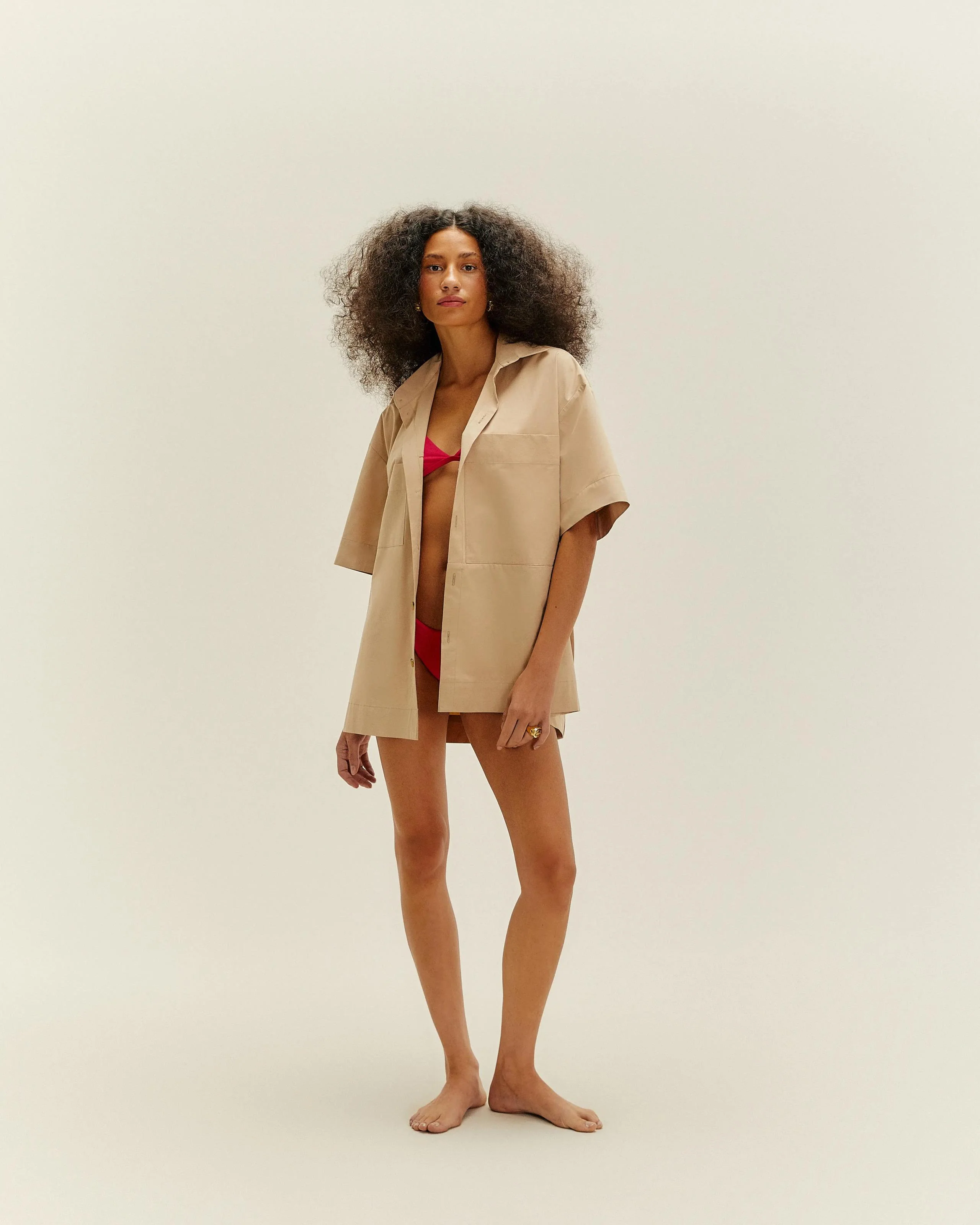 LUCAS SHIRT CUBAN SAND - Image 2