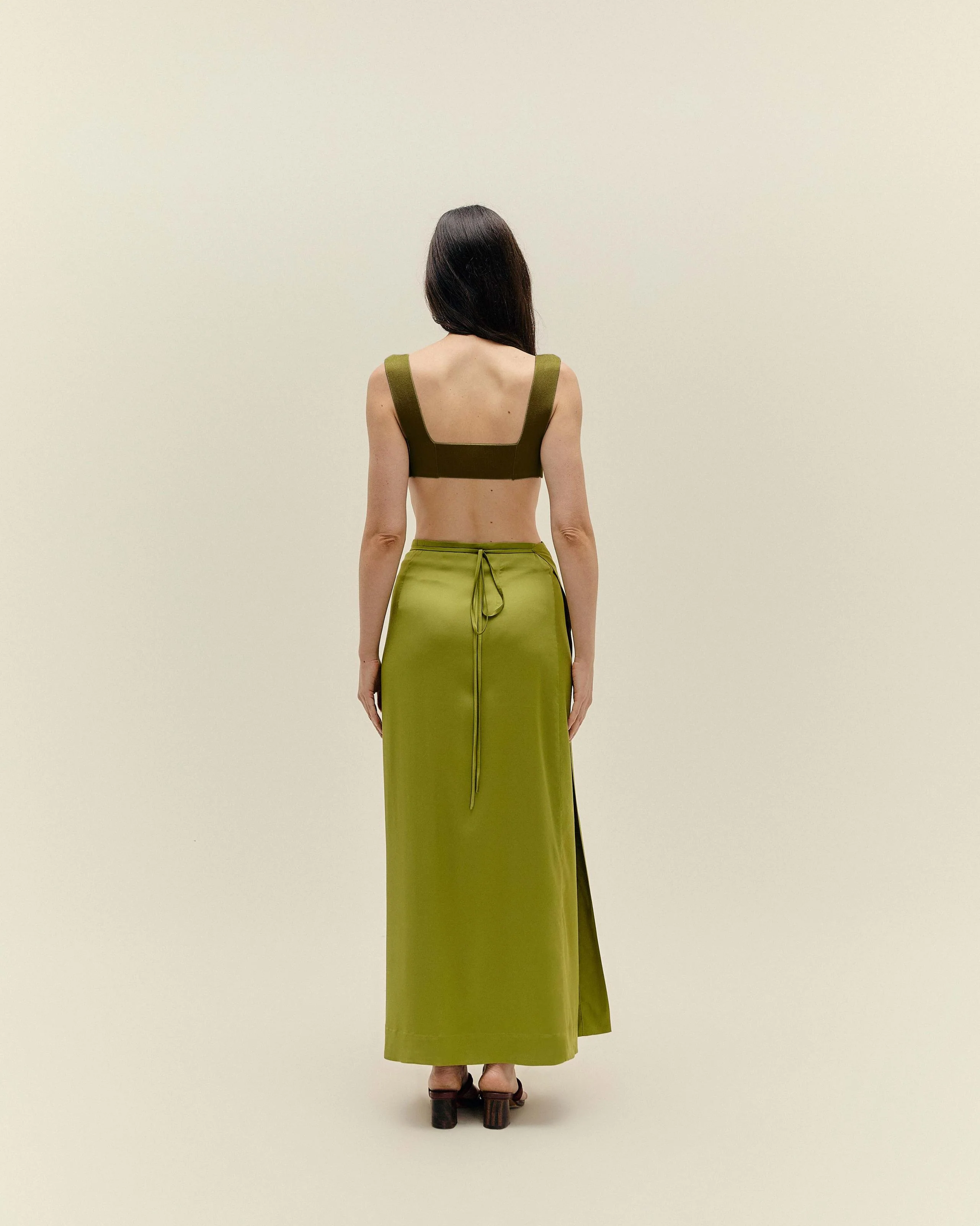 LUD SKIRT SEED GREEN - Image 3