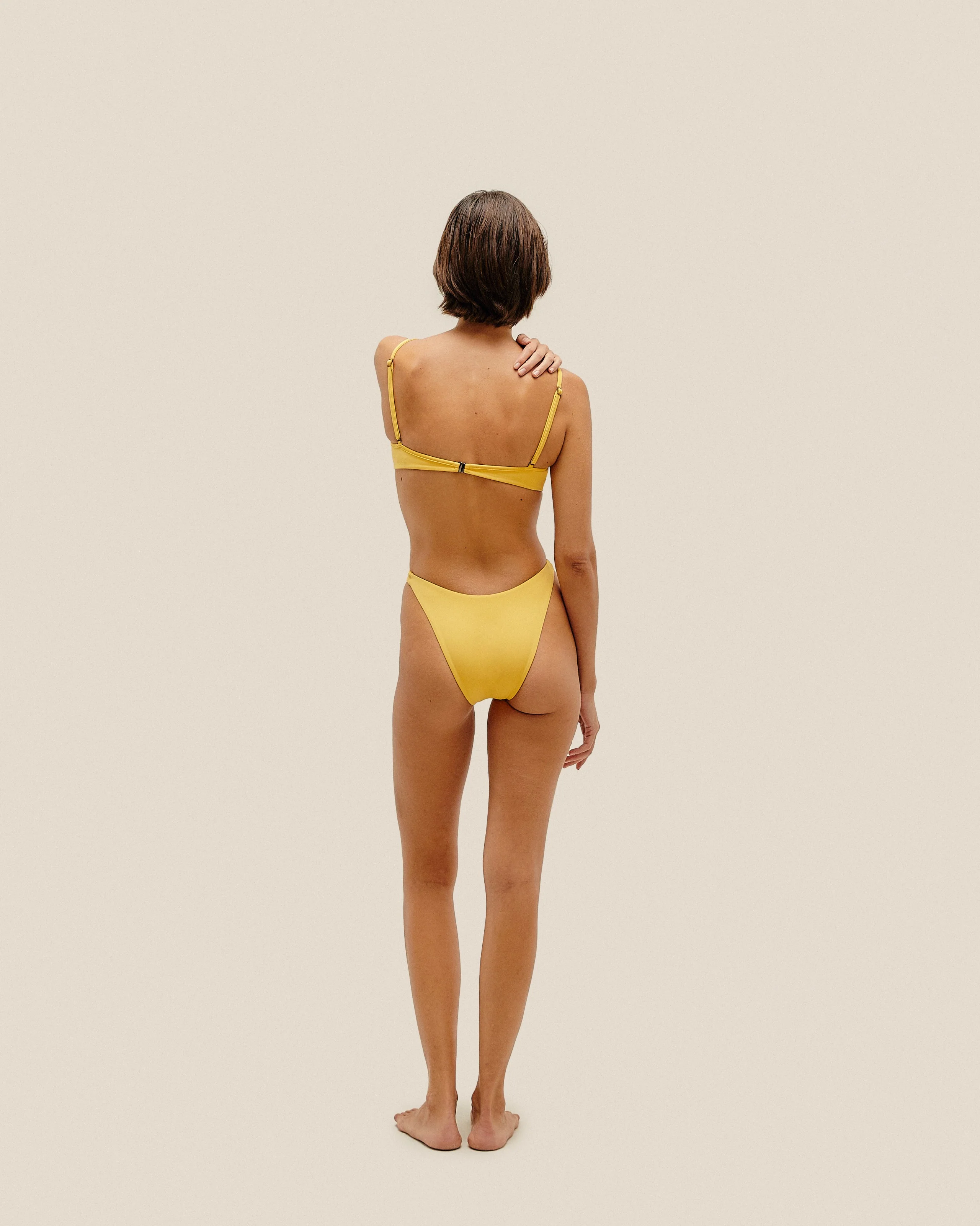 MONICA TOP BEAM YELLOW - Image 2