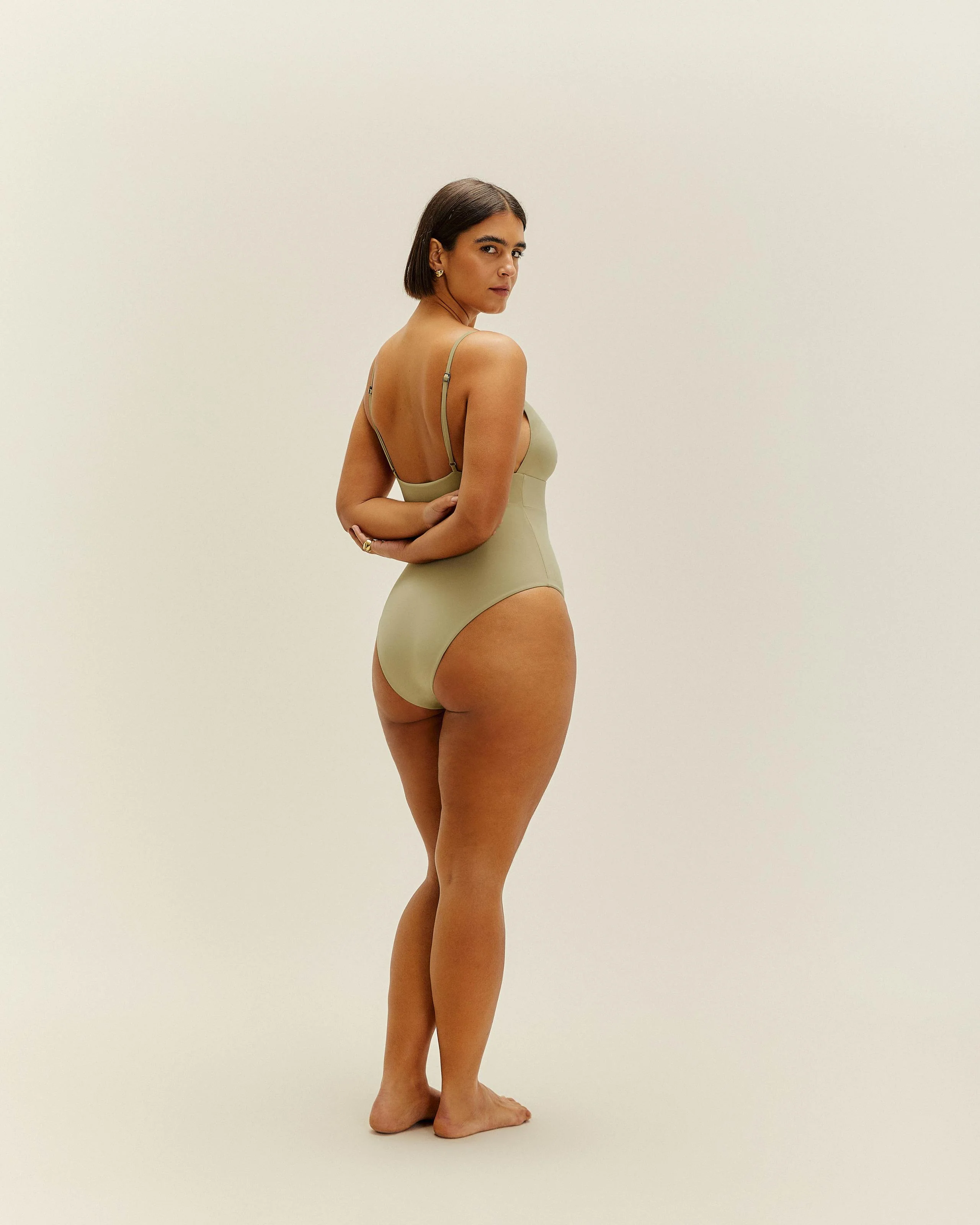 OLIVIA SWIMSUIT GREEN - Image 2