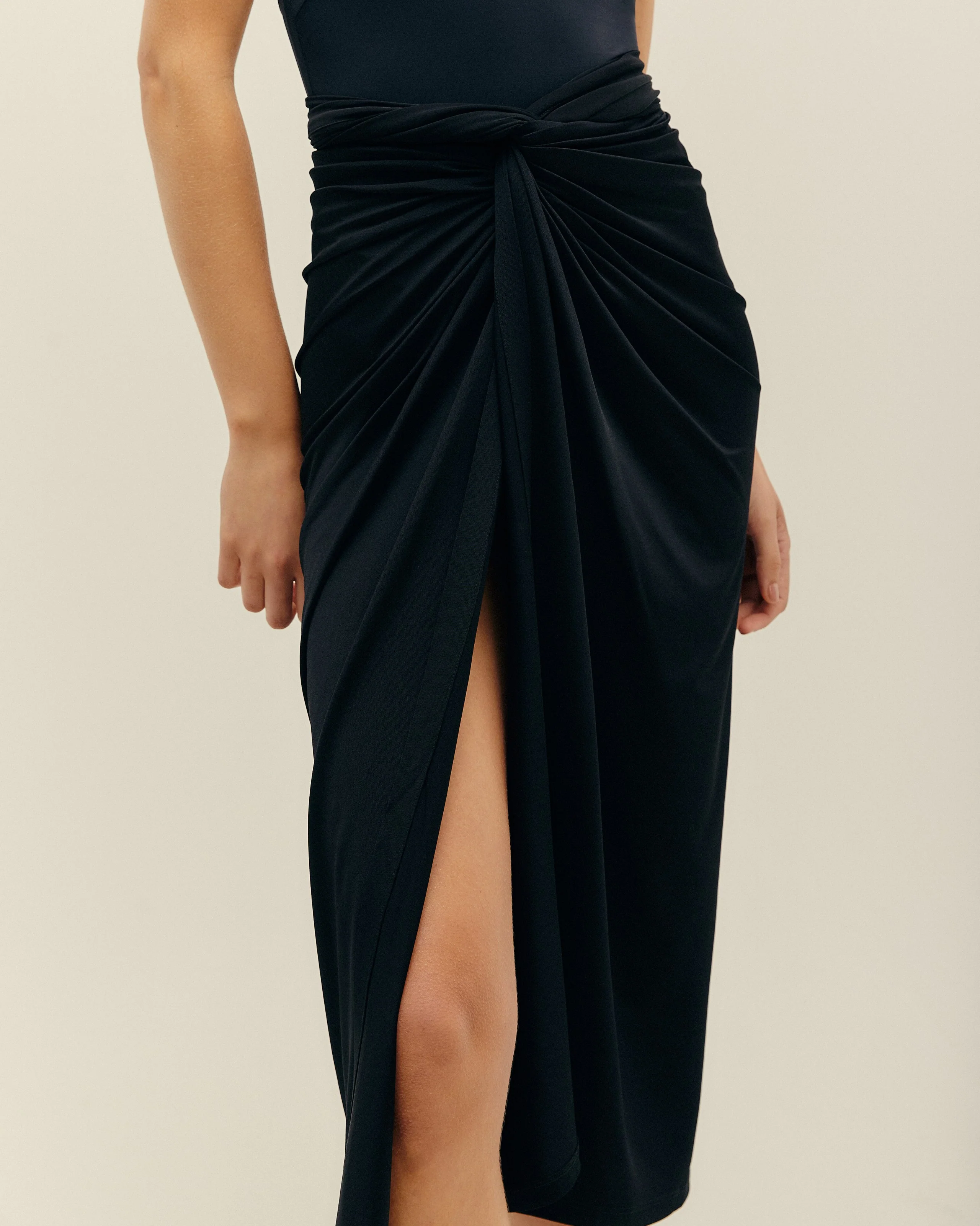 PANNEAUX SKIRT BLACK - Image 4