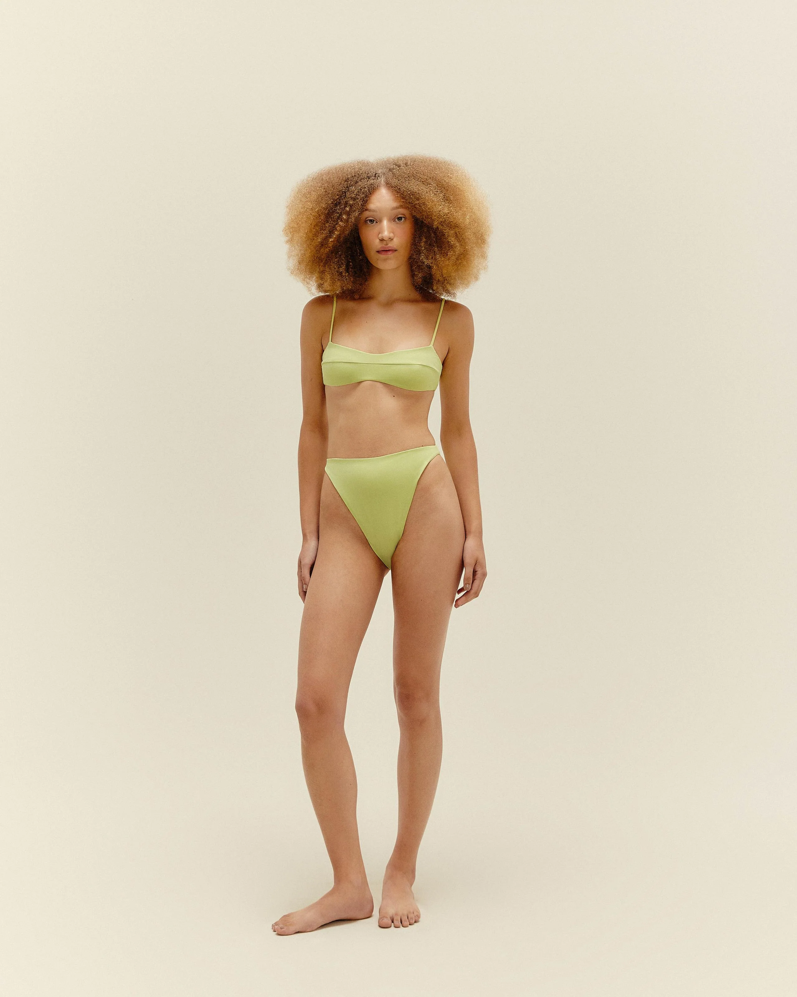 PERLIN HOTPANTS PALM GREEN