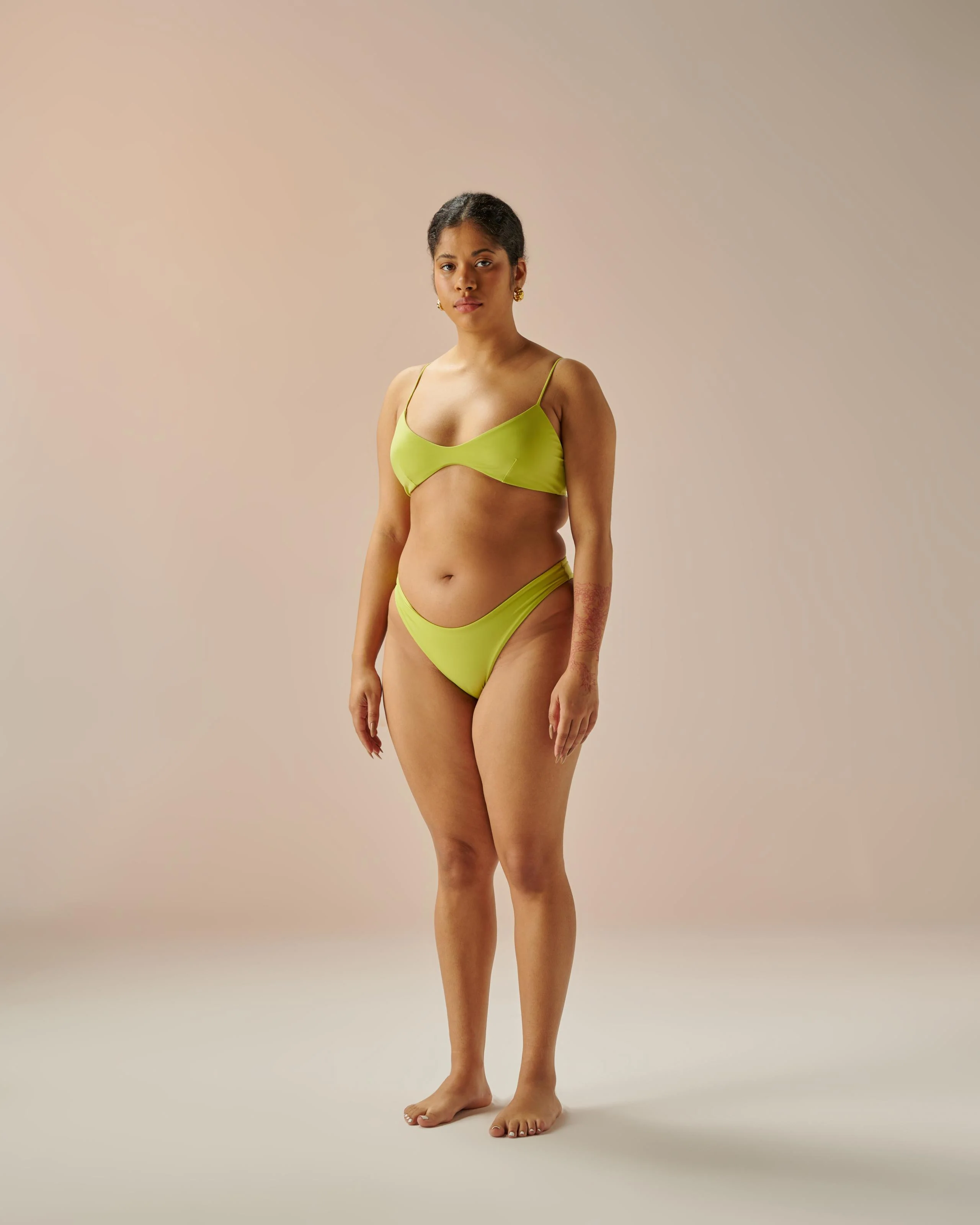 PIPING CRIS TOP LUMINI GREEN - Image 2