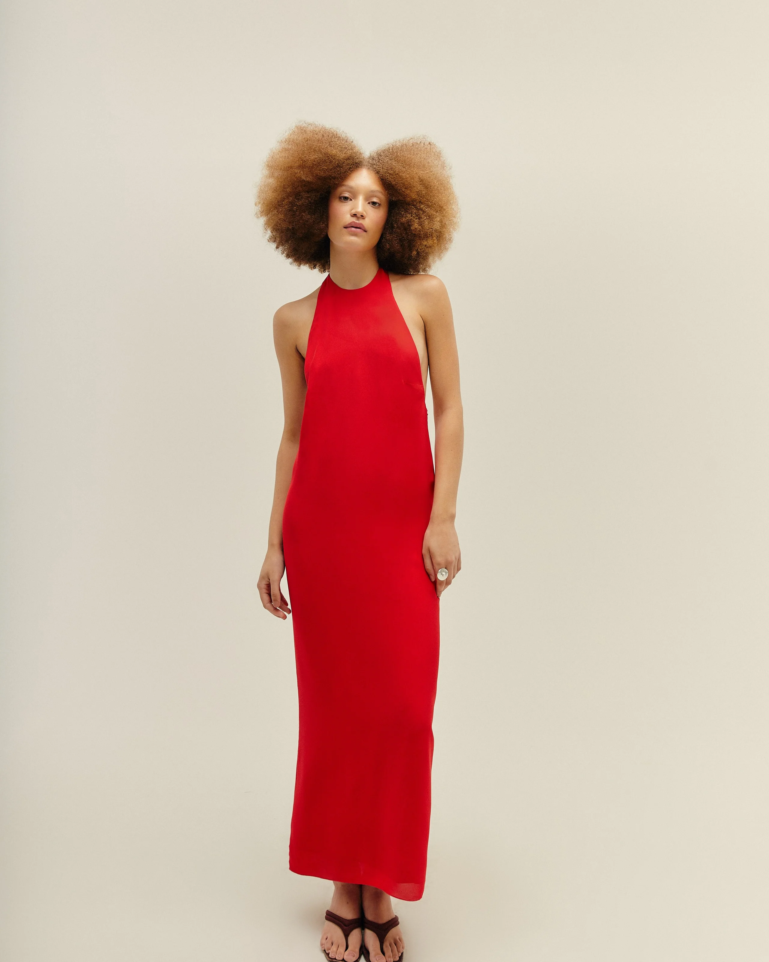 POLI DRESS RED SHIFT