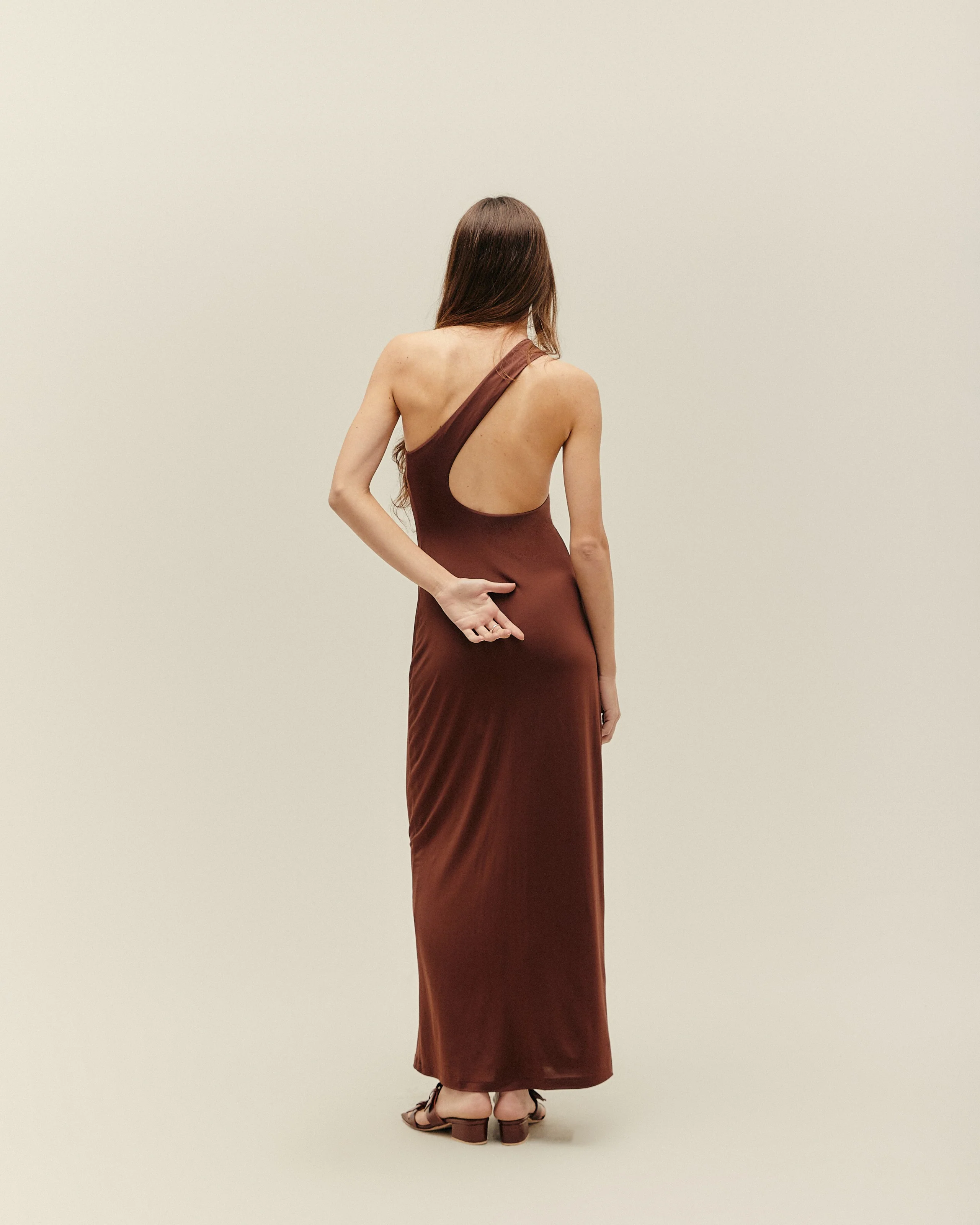 SOFIA DRESS BRAUNA BROWN - Image 2