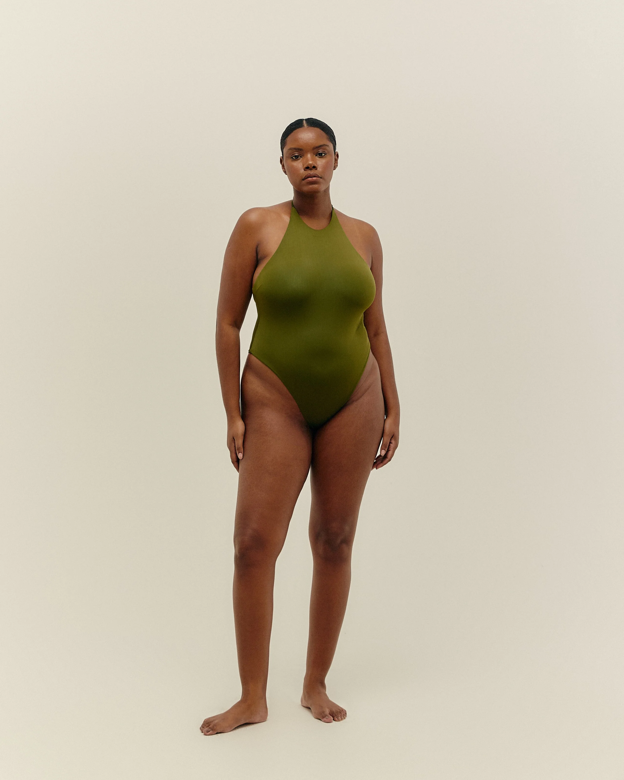 SWIMSUIT POLI OLIVE GREEN