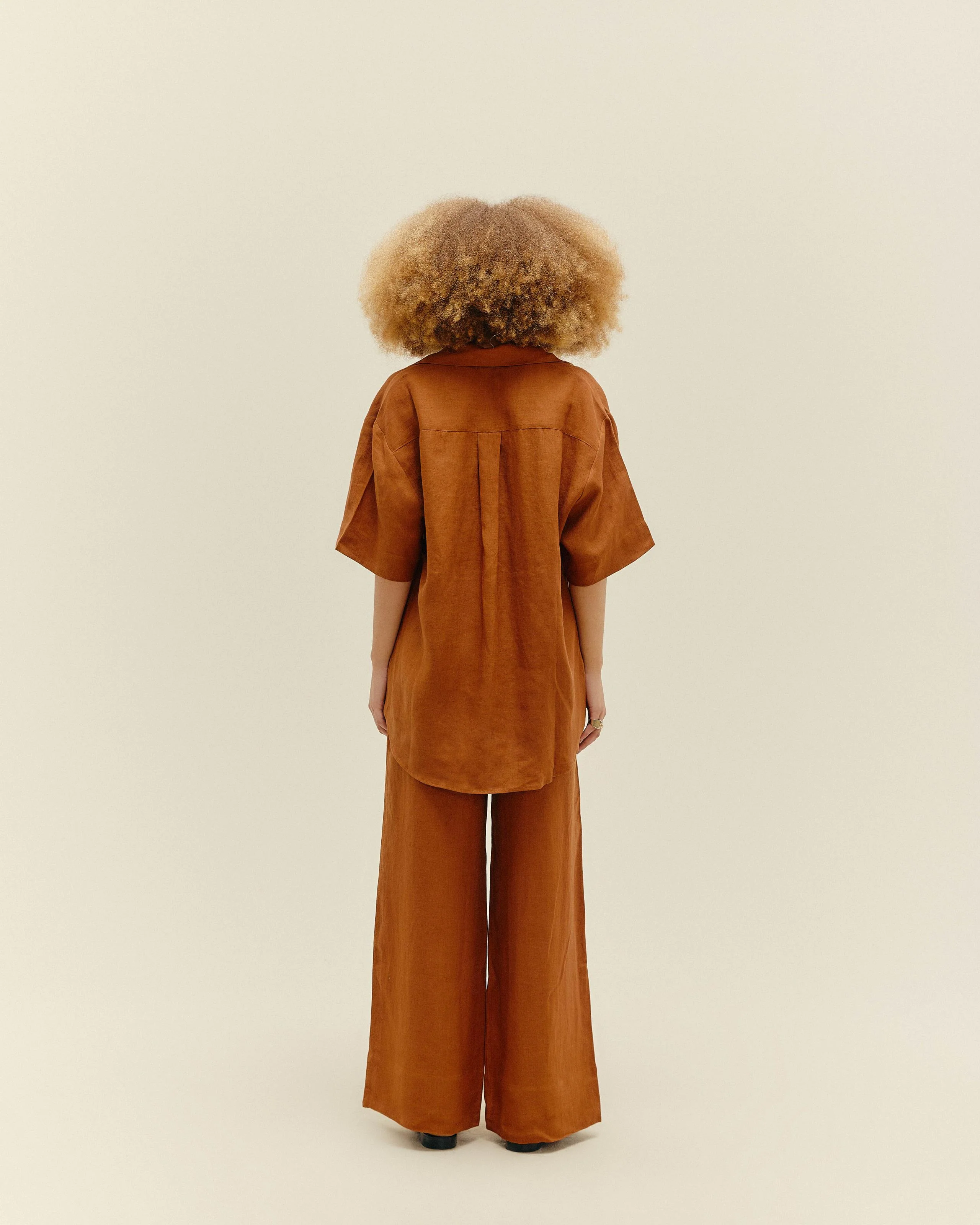 THIAGO SHIRT MID BROWN - Image 3